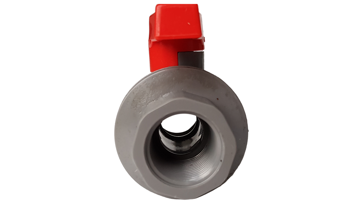 PVC Stopcock Valve, 1.25"