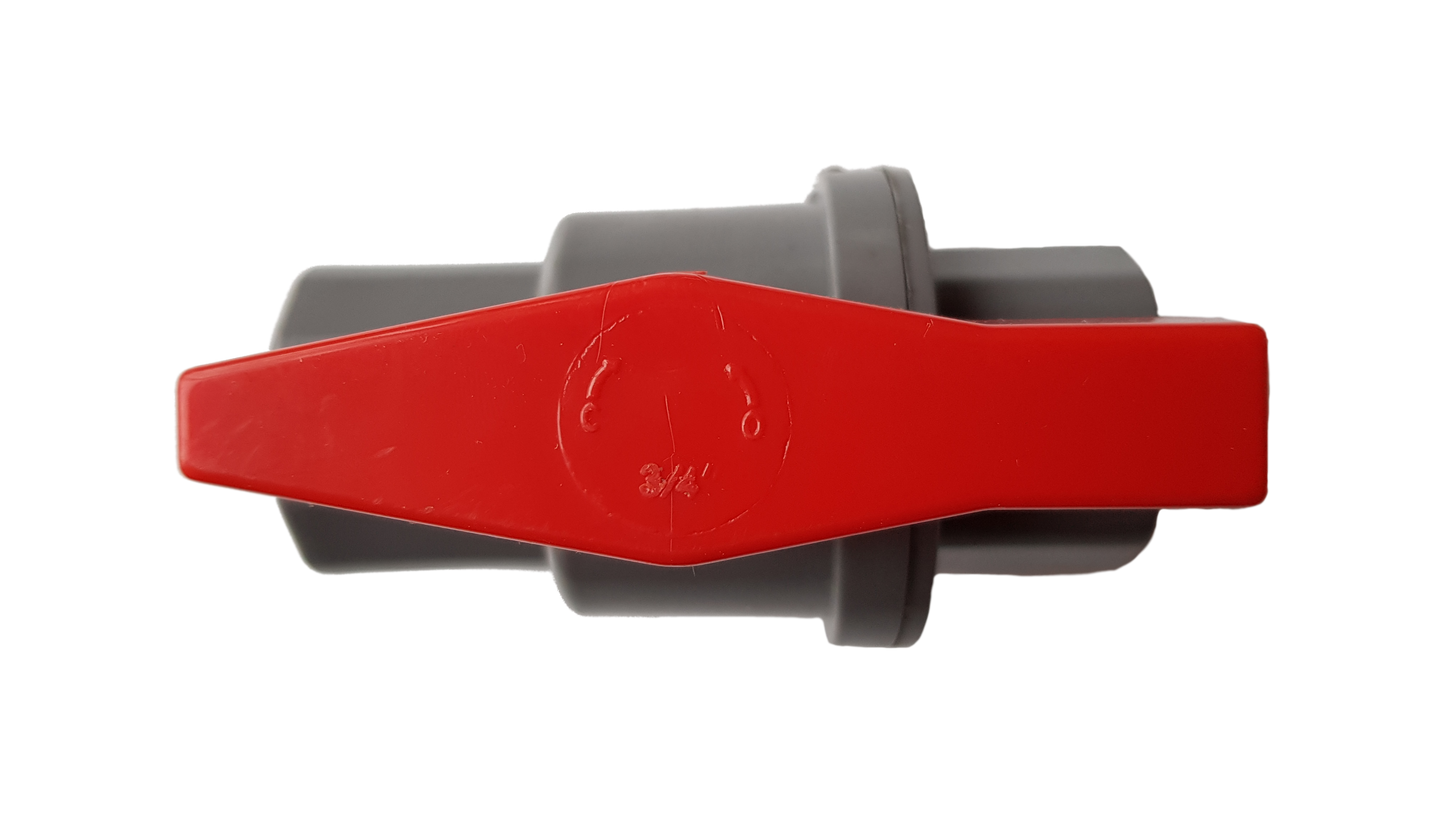 PVC Stopcock Valve, 1.25"