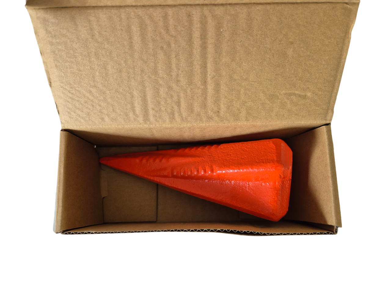 Red Diamond Spike Steel Log Splitting Wedge, 1.8kg
