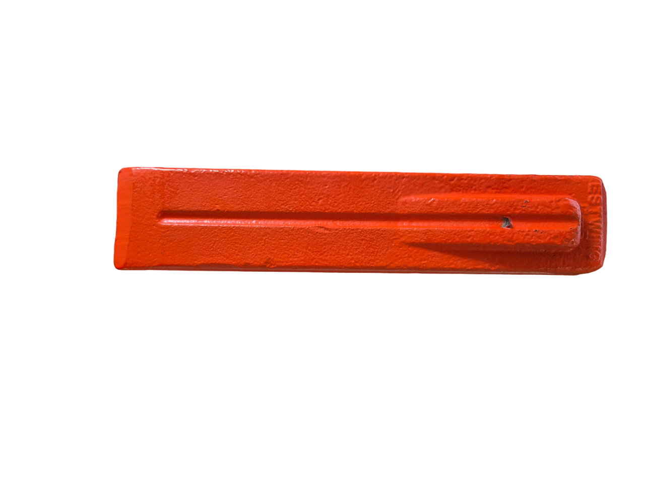 Red Spiked Steel Log Splitting Wedge, 2.3kg