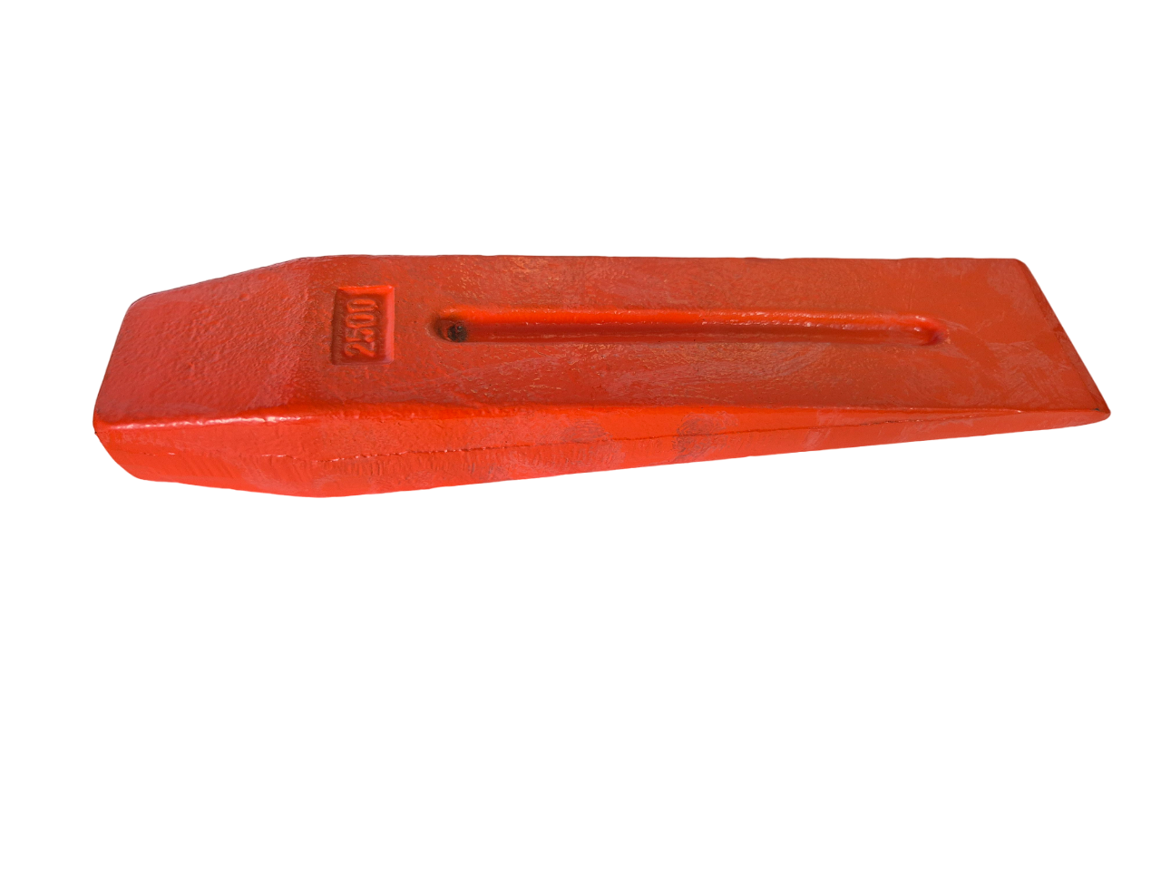 Red Steel Log Splitting Wedge, 2.5kg