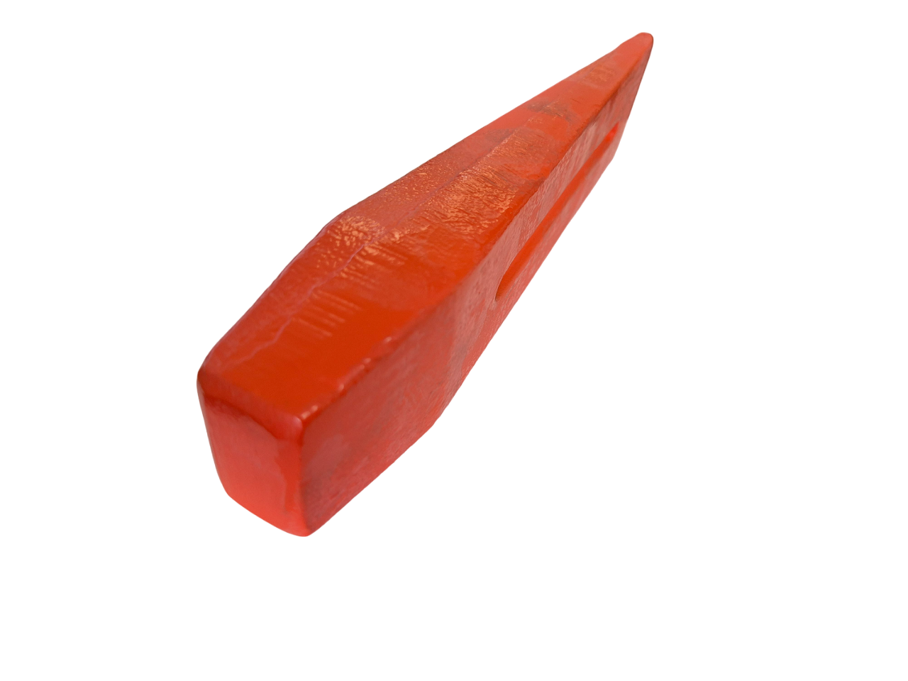 Red Steel Log Splitting Wedge, 2.5kg