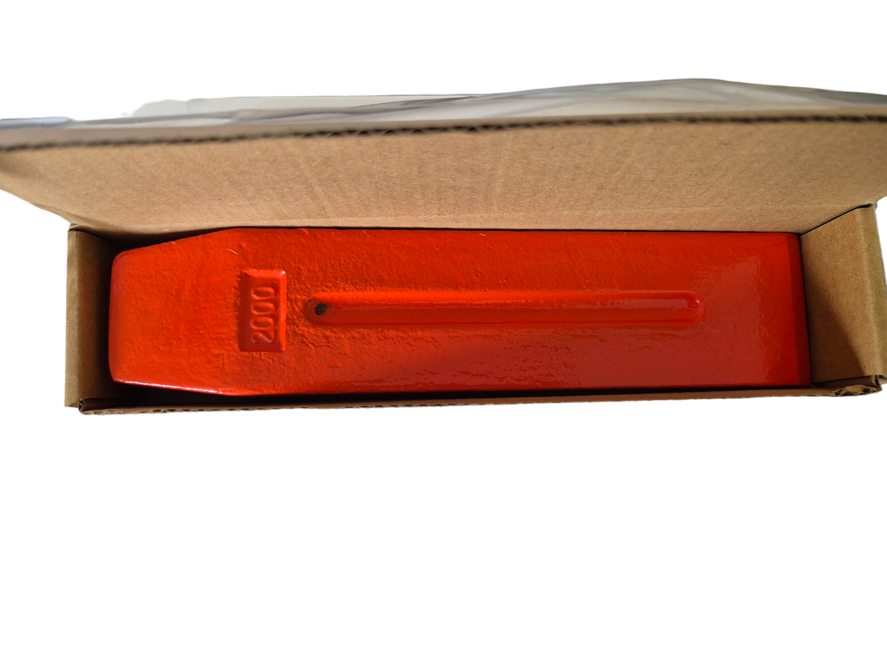 Red Steel Log Splitting Wedge, 2kg