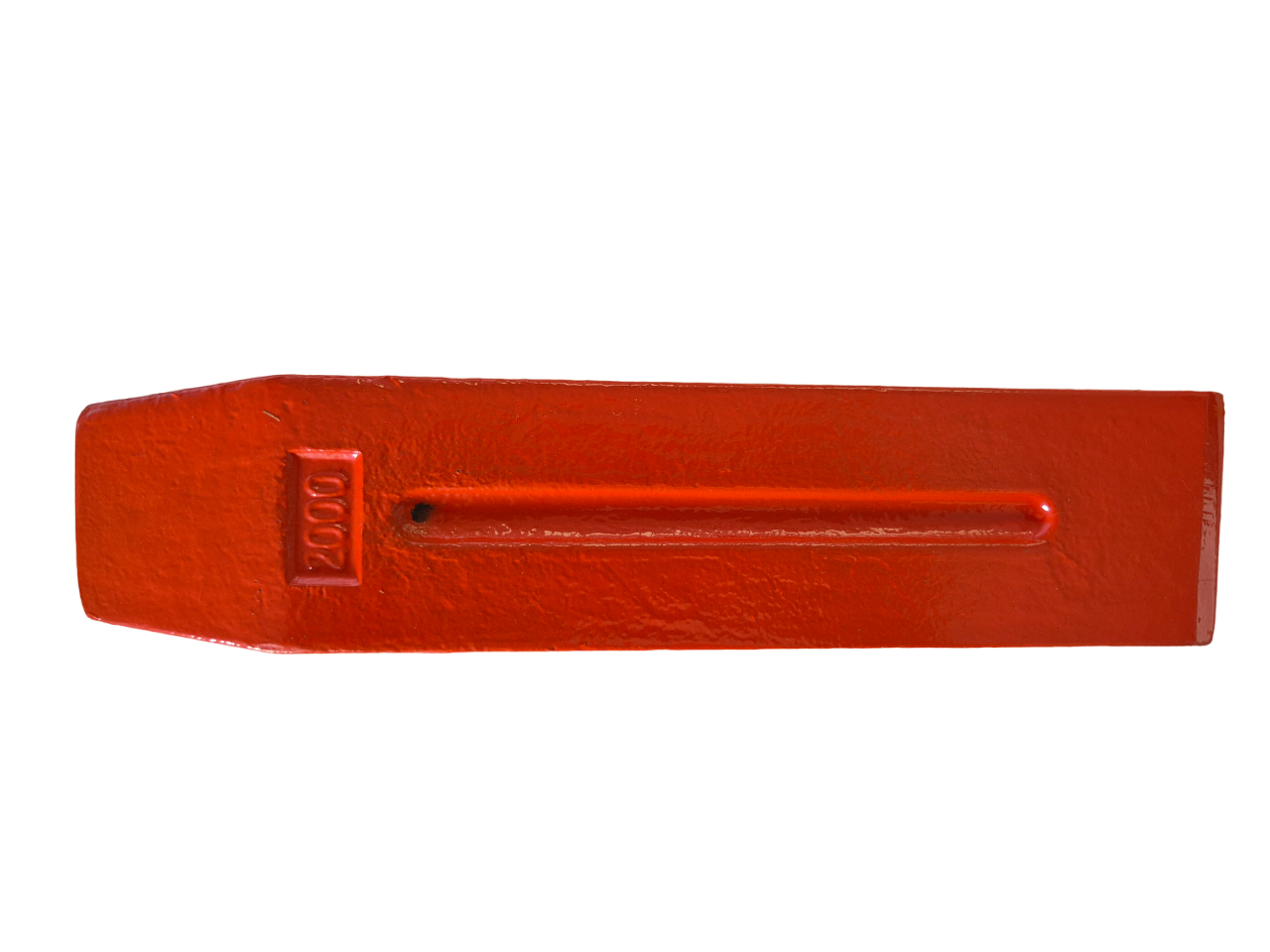 Red Steel Log Splitting Wedge, 2kg