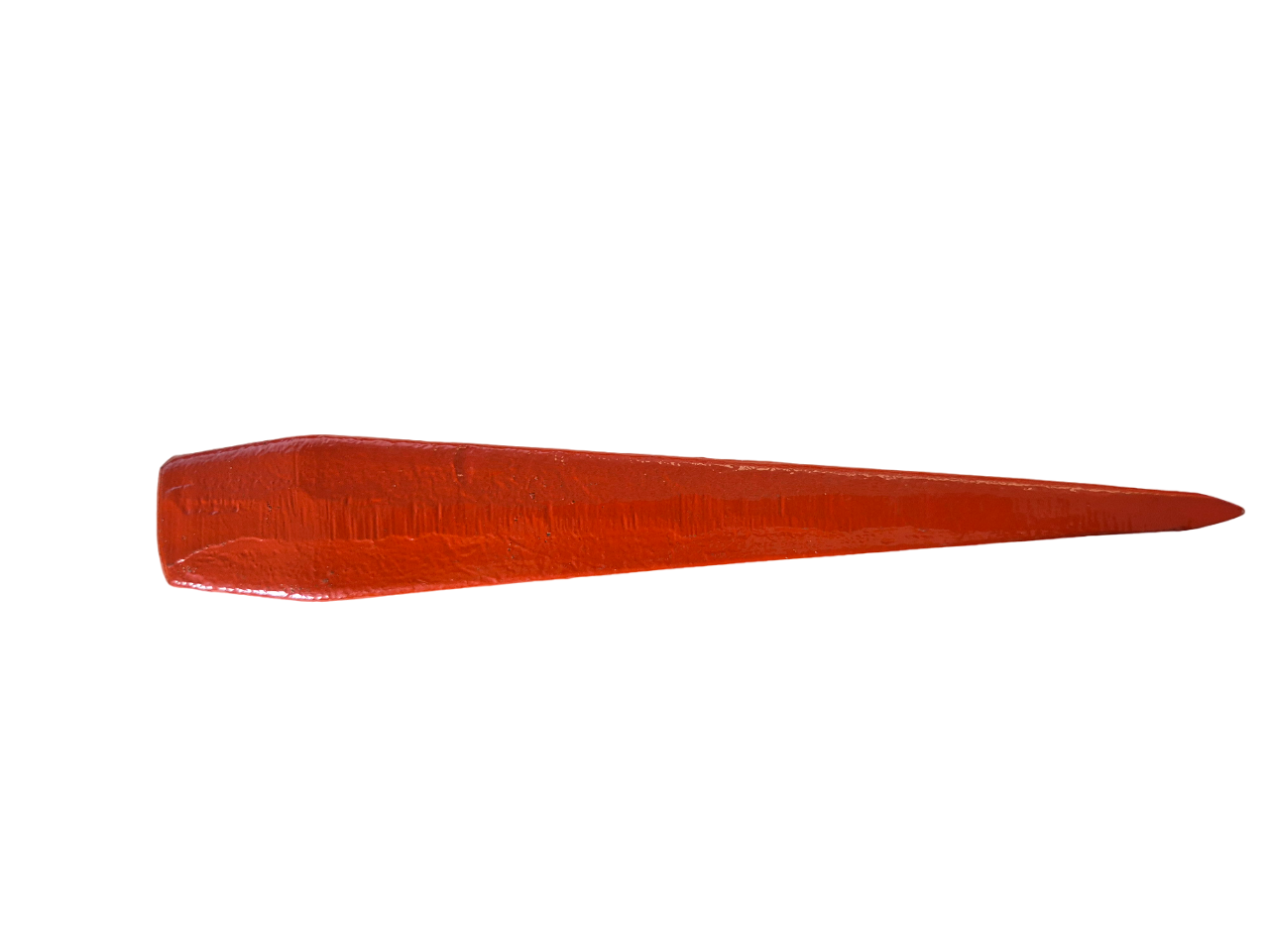 Red Steel Log Splitting Wedge, 1.5kg