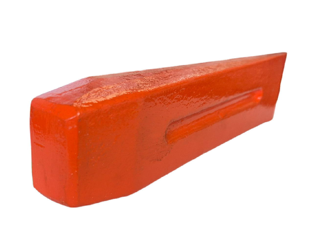 Red Steel Log Splitting Wedge, 1.5kg