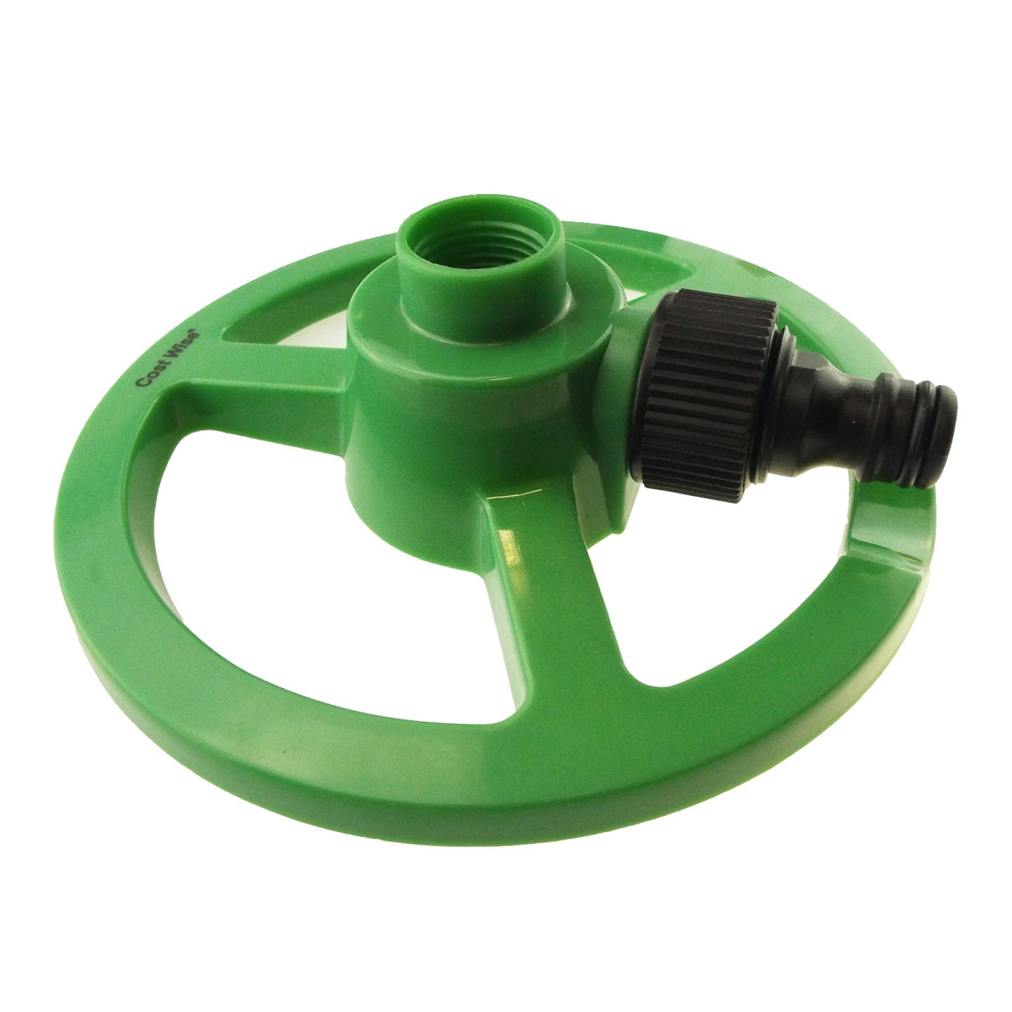 3-Arm Rotating Garden Sprinkler, Green
