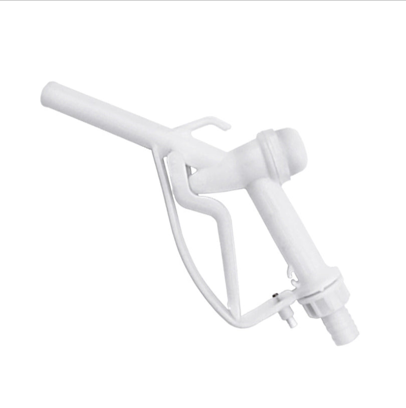 White Fuel Dispensing Nozzle for 1" Hose with 25mm Outlet