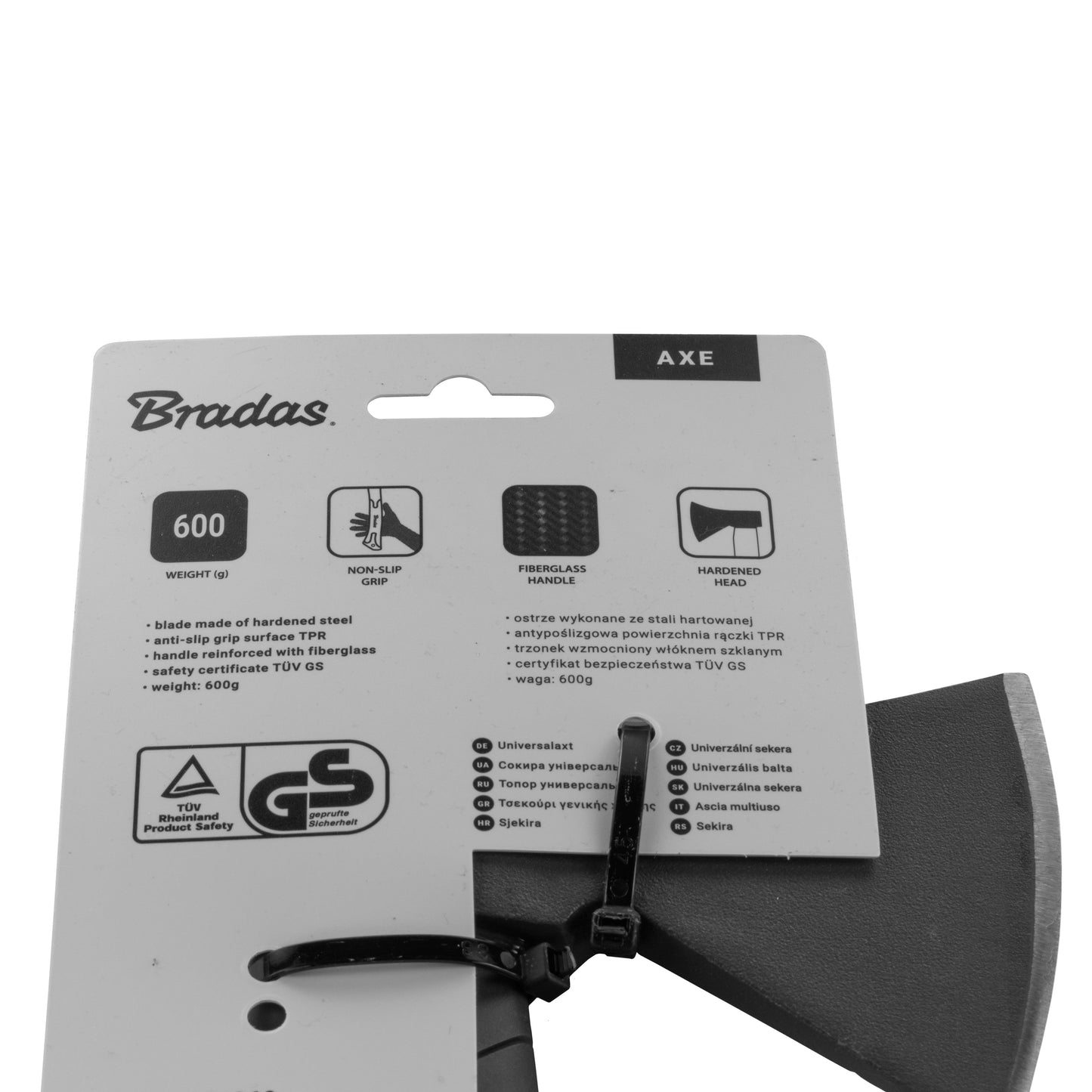 600g Hand Axe Hatchet with Fiberglass Handle