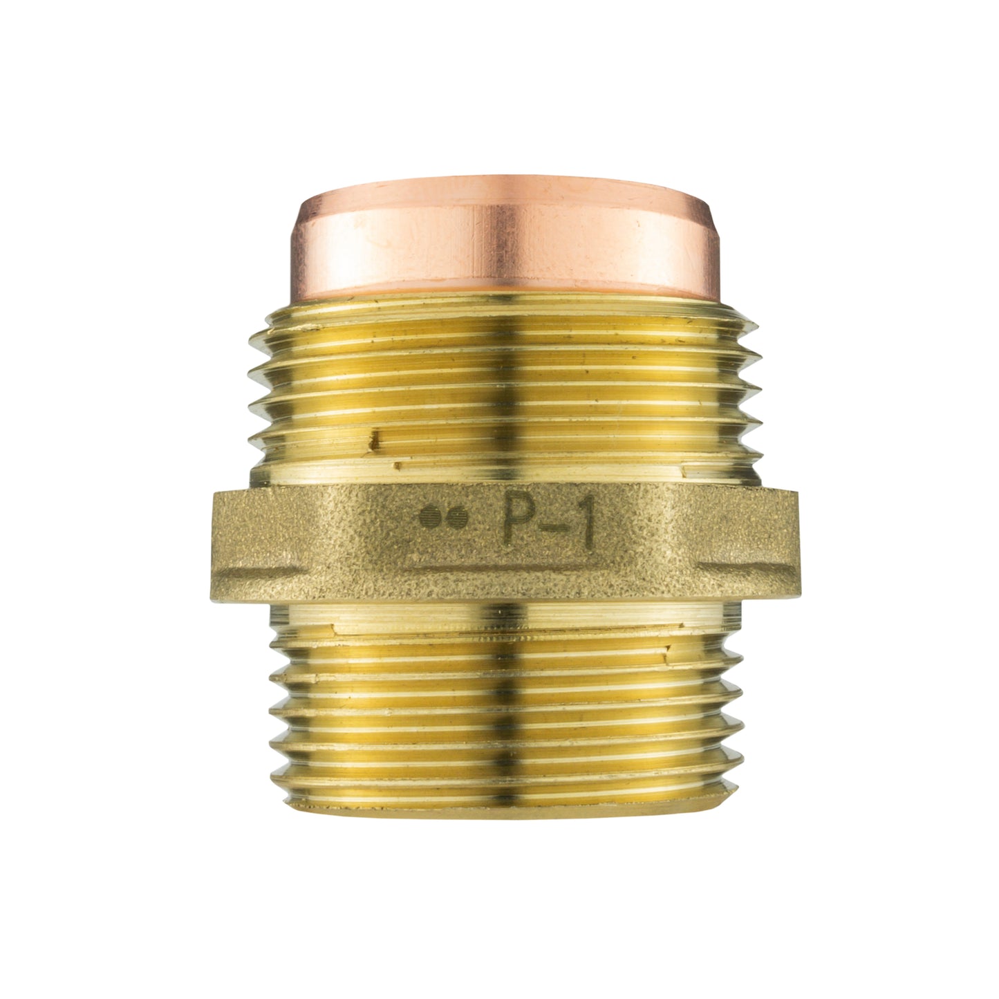 Brass Compression Adapter for 22mm Copper Piping, 3/4"