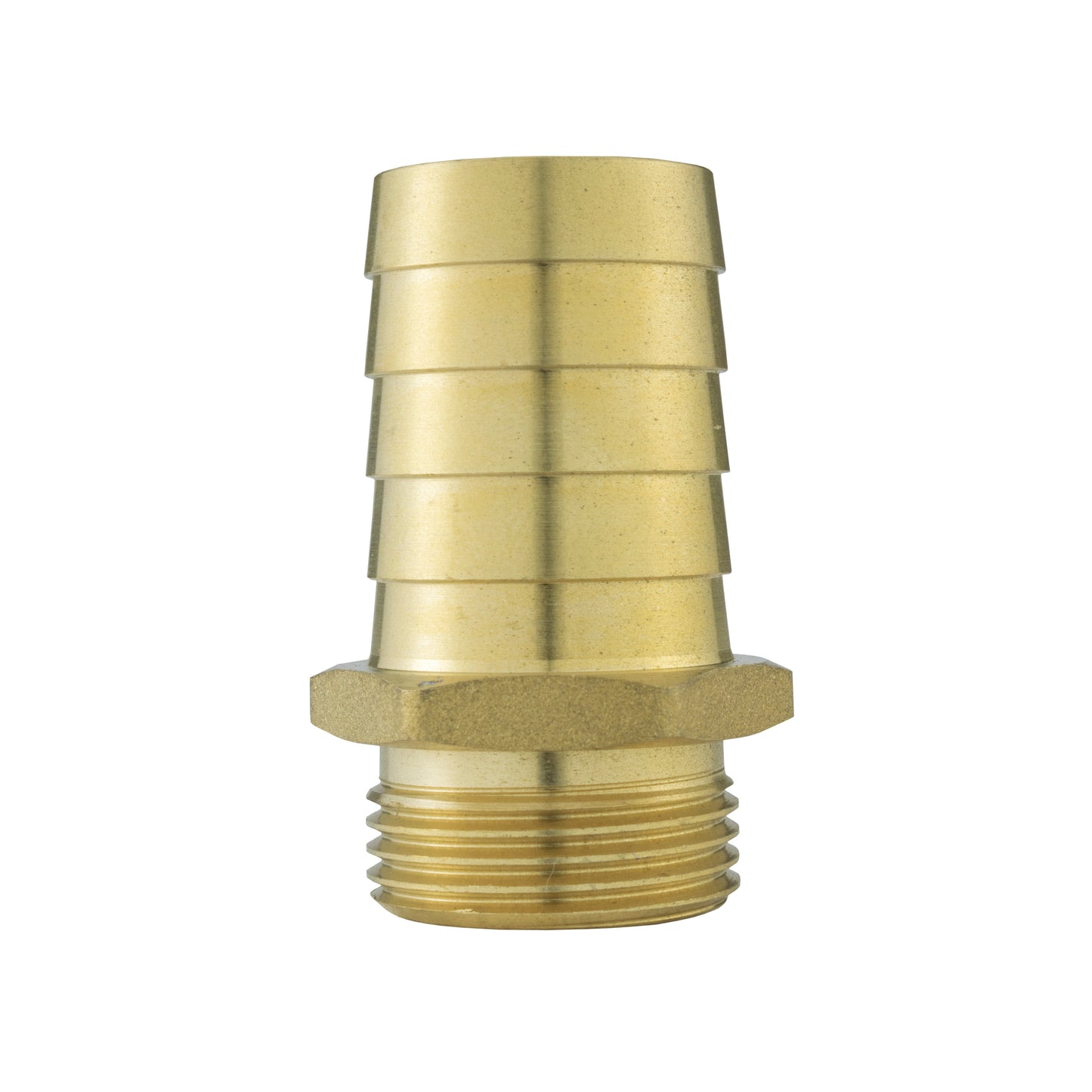 Brass 25mm Barbed Joiner with 3/4" BSP Male Thread
