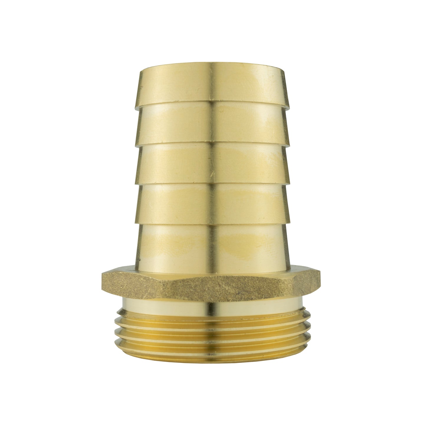 Brass 32mm Barbed Joiner with 1.25" BSP Male Thread