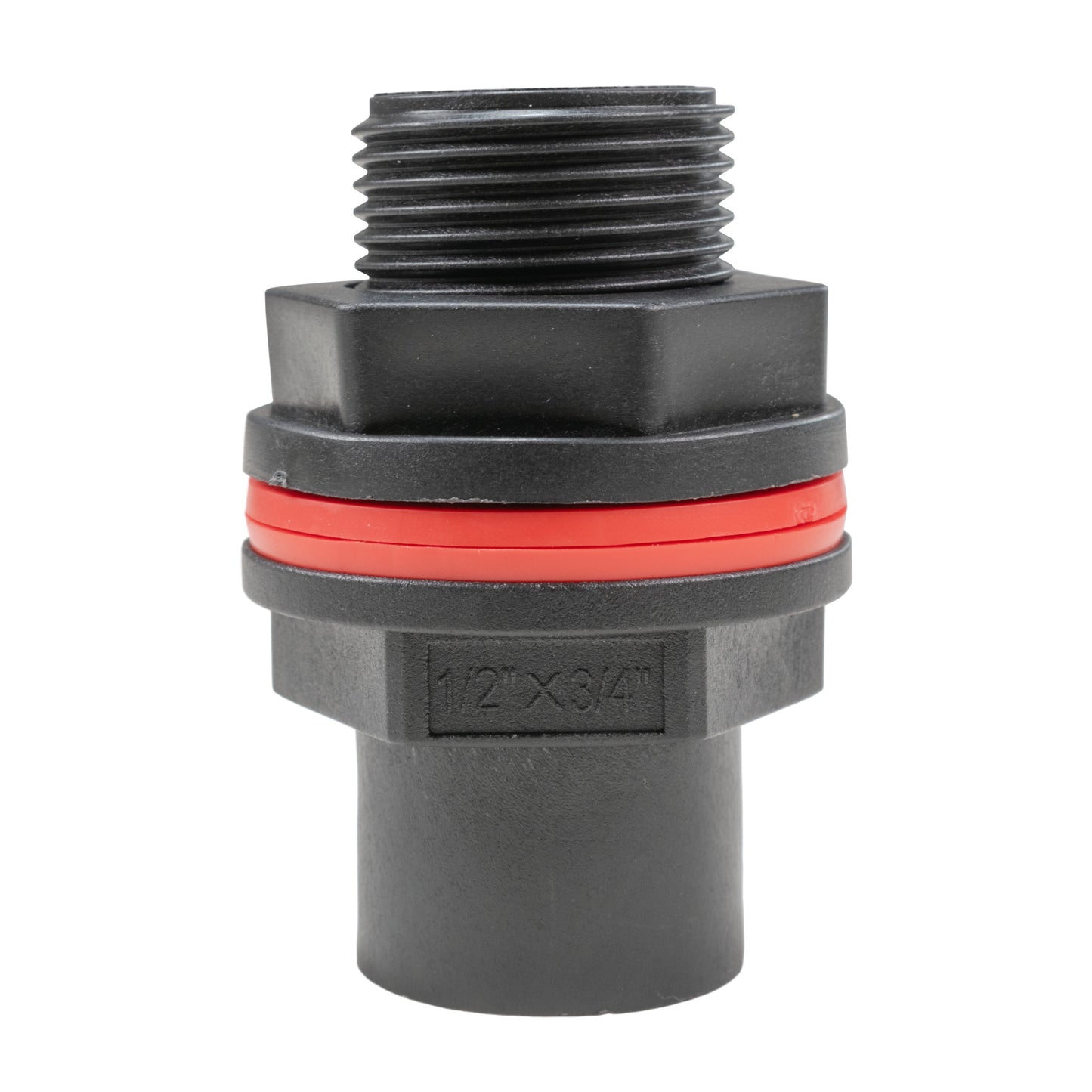 Water Butt Tank Adapter, 3/4" BSPM to 1/2" BSPF