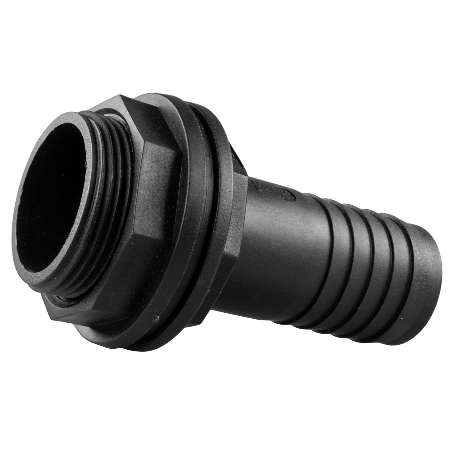 Water Butt Overflow Adapter with Nut & Washer, 1.25"
