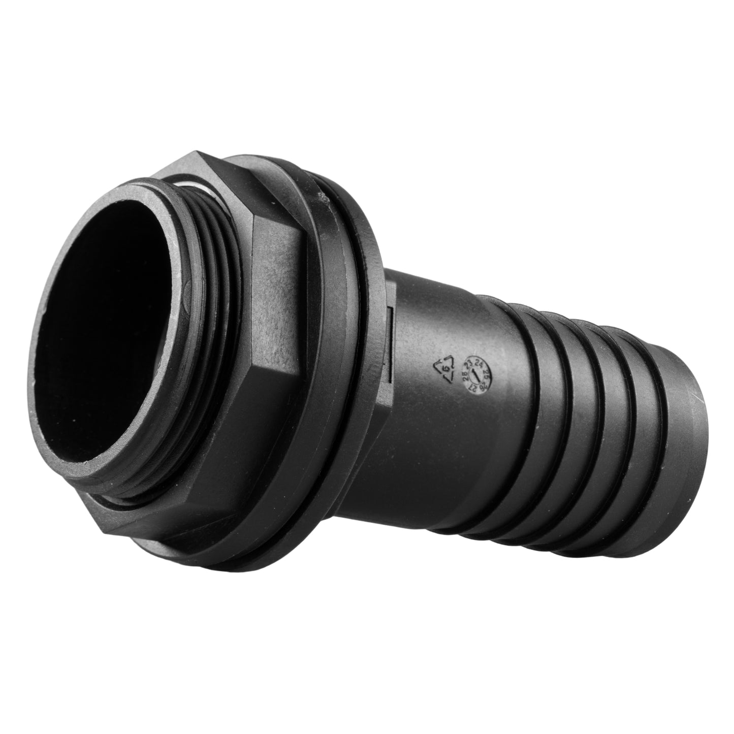 Water Butt Overflow Adapter with Nut & Washer, 1.5"
