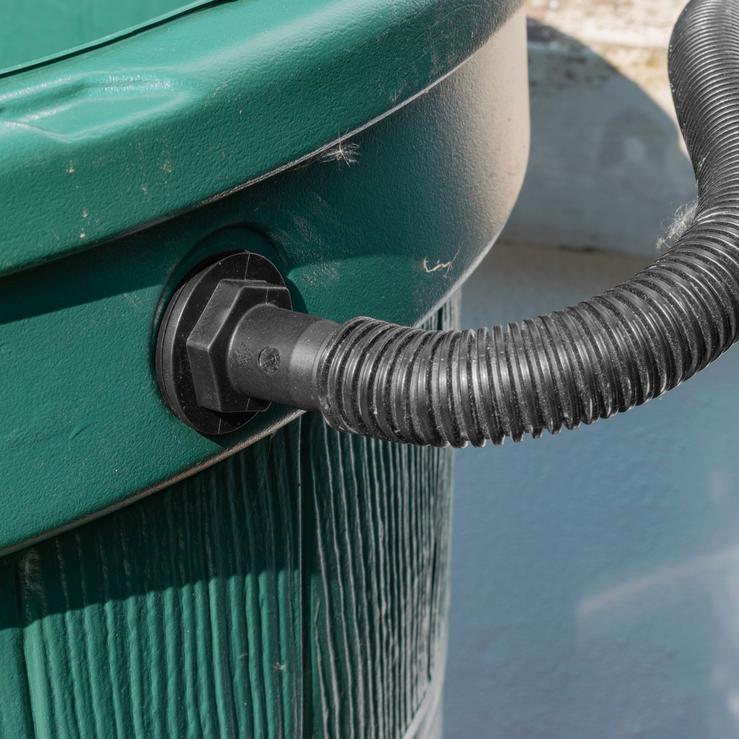 Water Butt Overflow Adapter with Nut & Washer, 1"