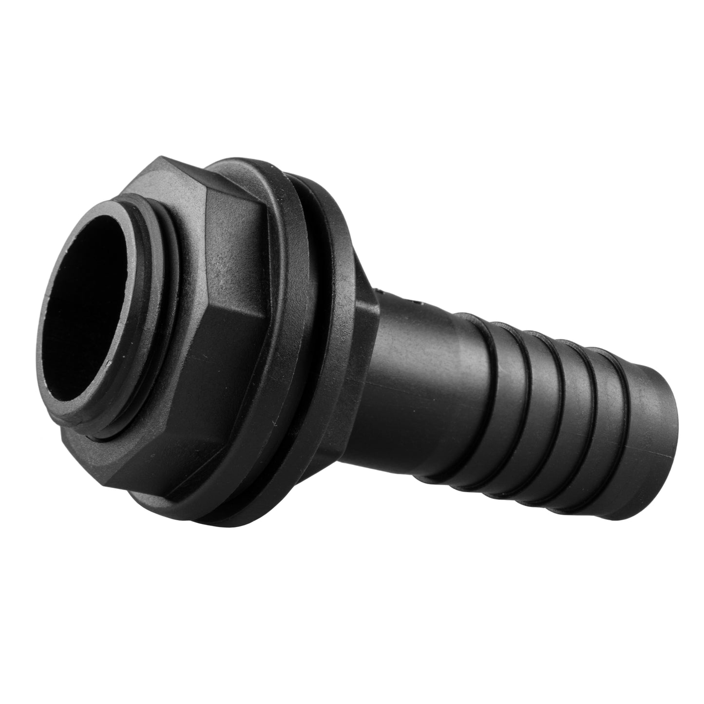 Water Butt Overflow Adapter with Nut & Washer, 1"