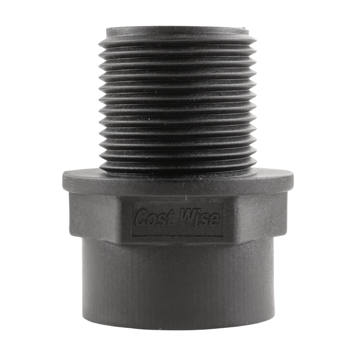 Male to Female Threaded Water Butt Tank Adapter, 1"