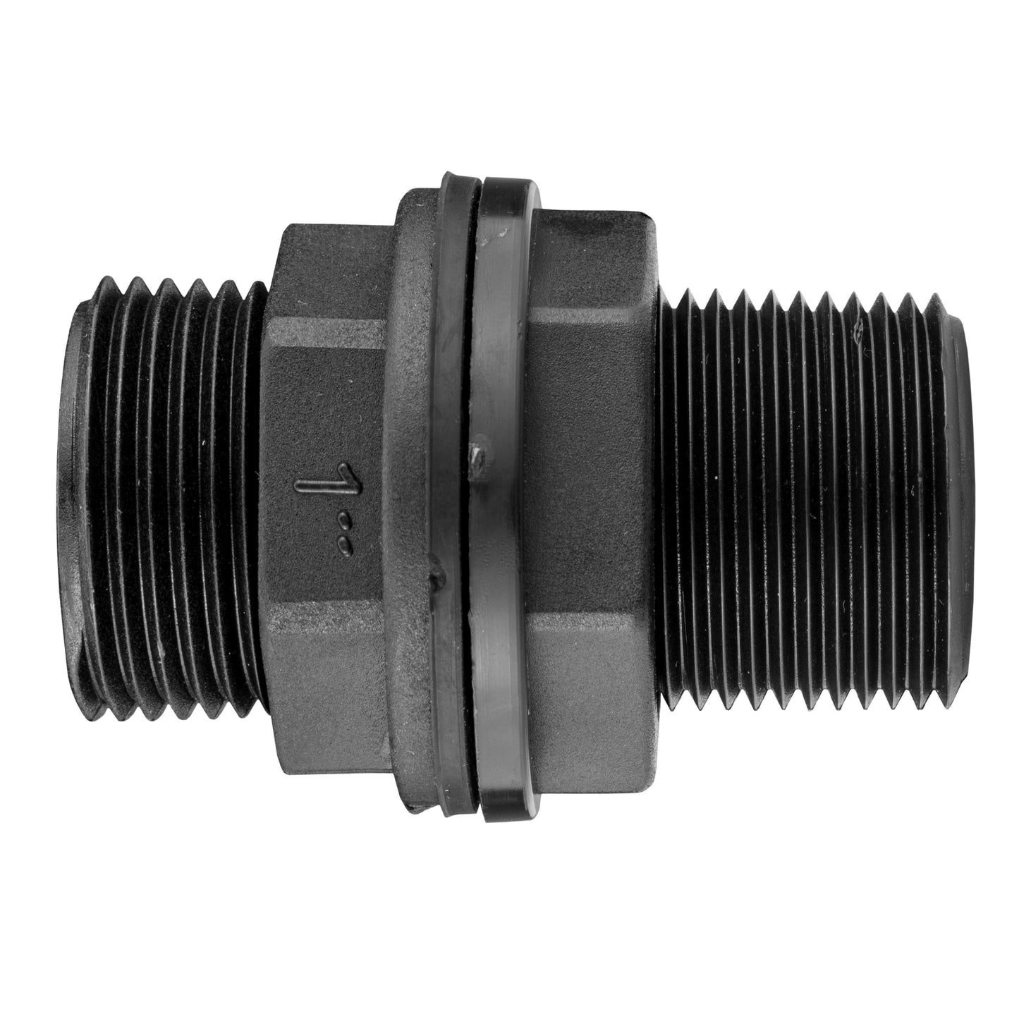 Threaded Water Butt Tank Adapter, 1"