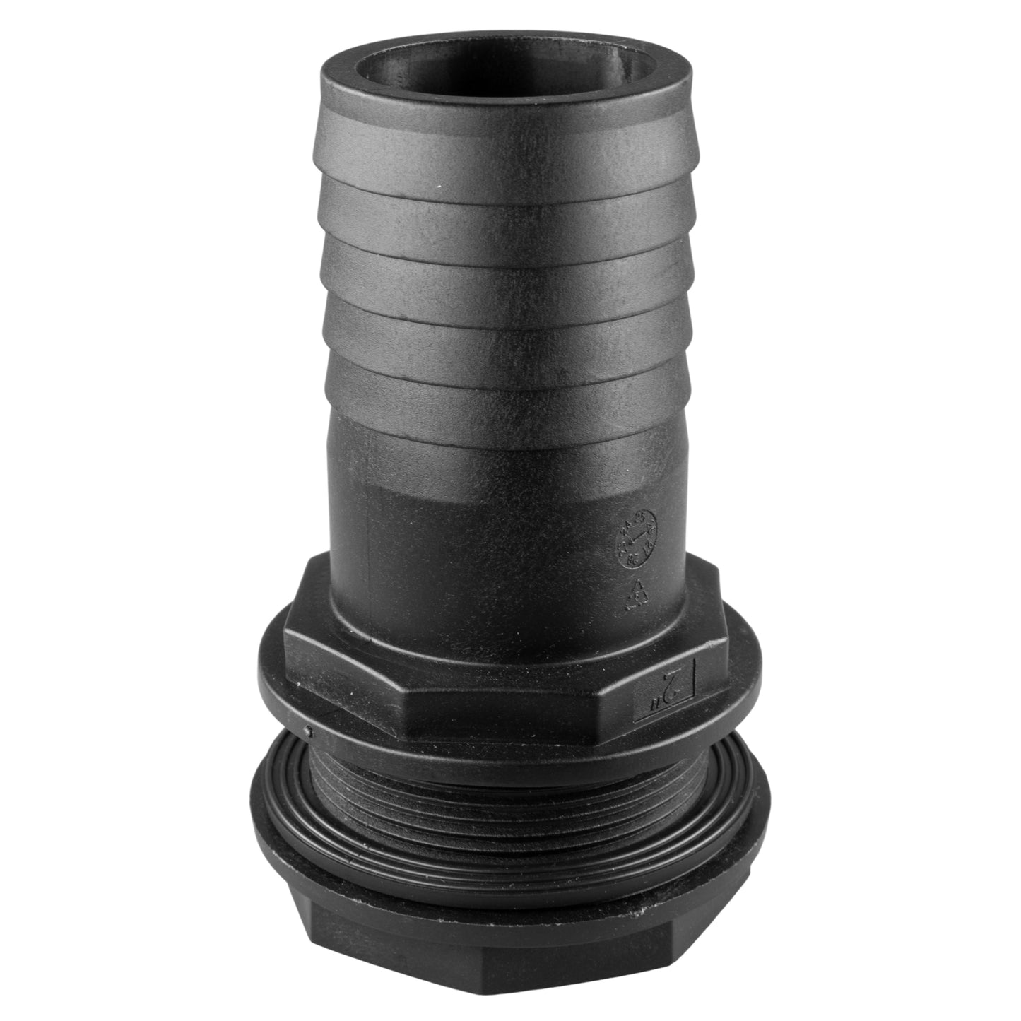 Water Butt Overflow Adapter with Nut & Washer, 2"