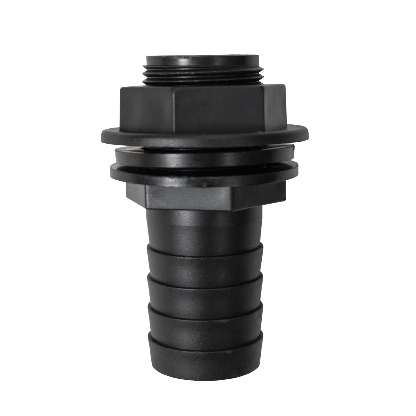 Water Butt Overflow Adapter with Nut & Washer, 3/4" - 1"