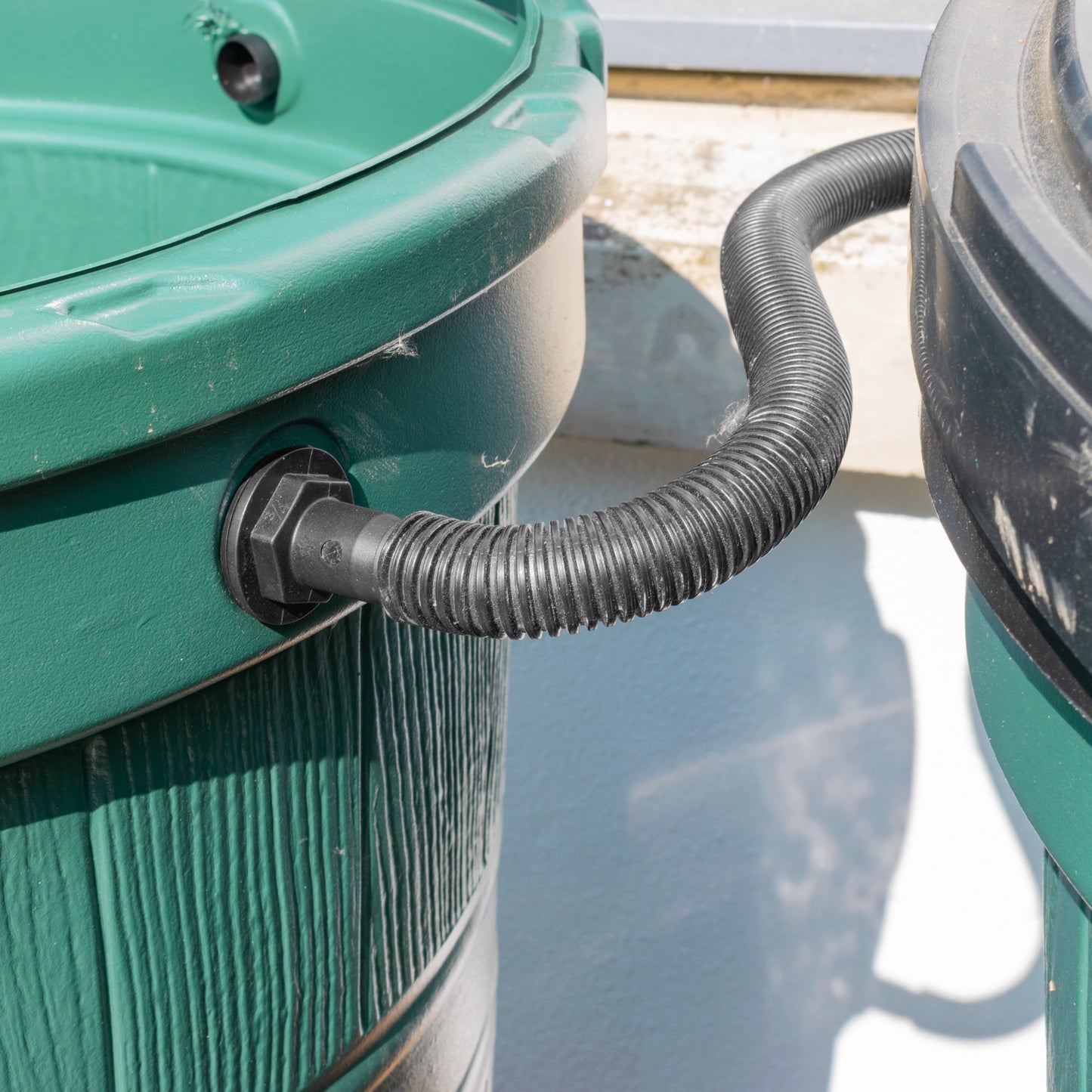 Water Butt Overflow Adapter with Nut & Washer, 3/4"