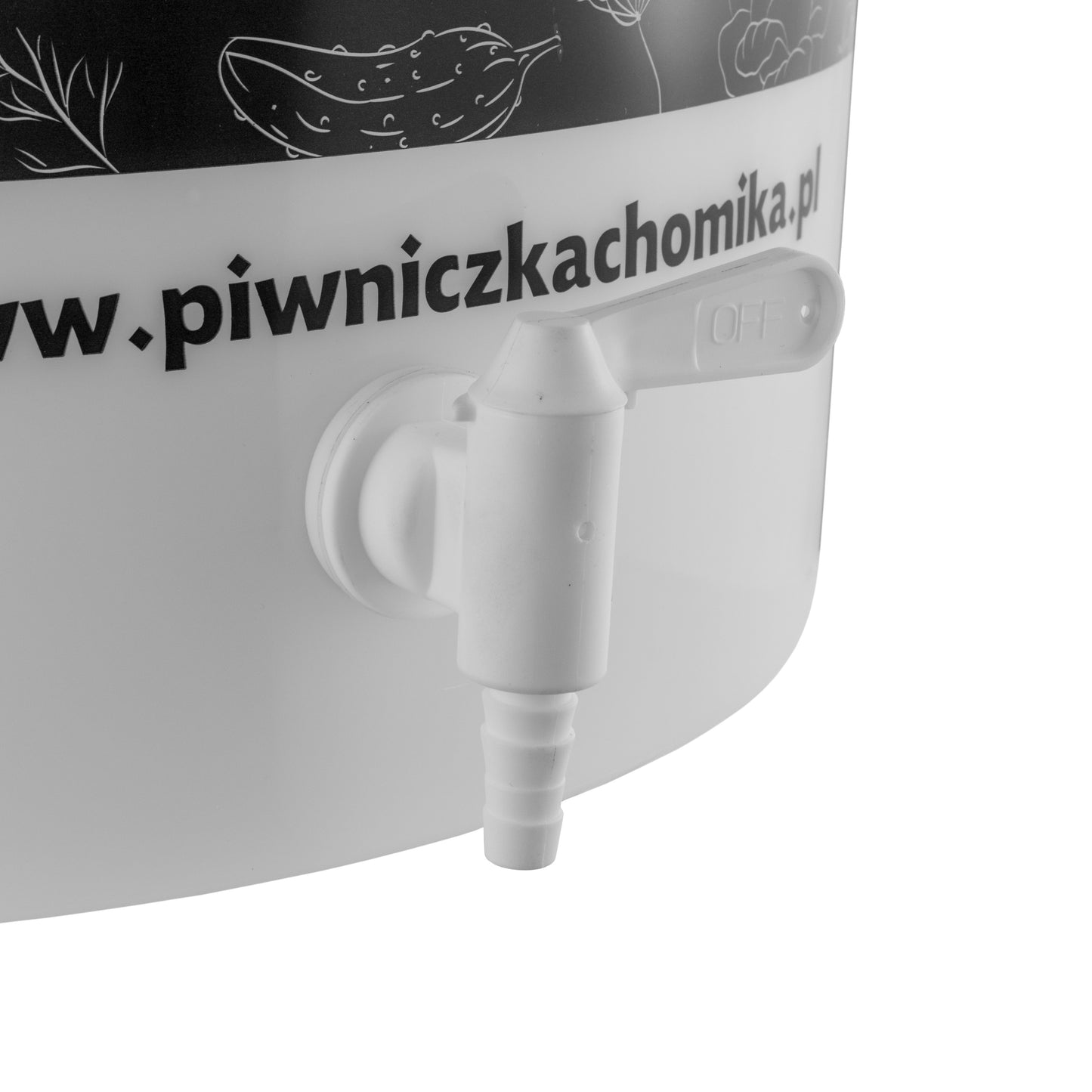 30L Home Brewing Fermenation Bucket with Lid & Tap