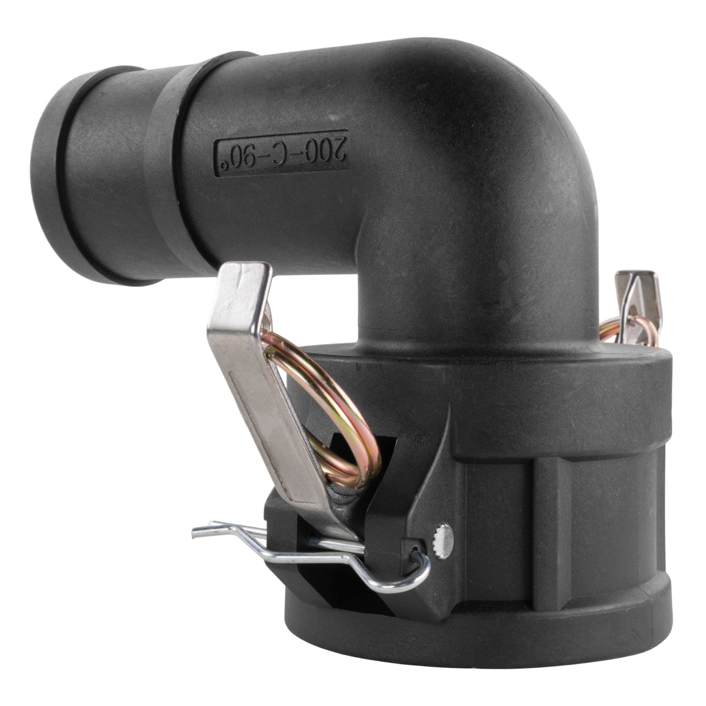 Type C Camlock Pipe Elbow Connector, 2"