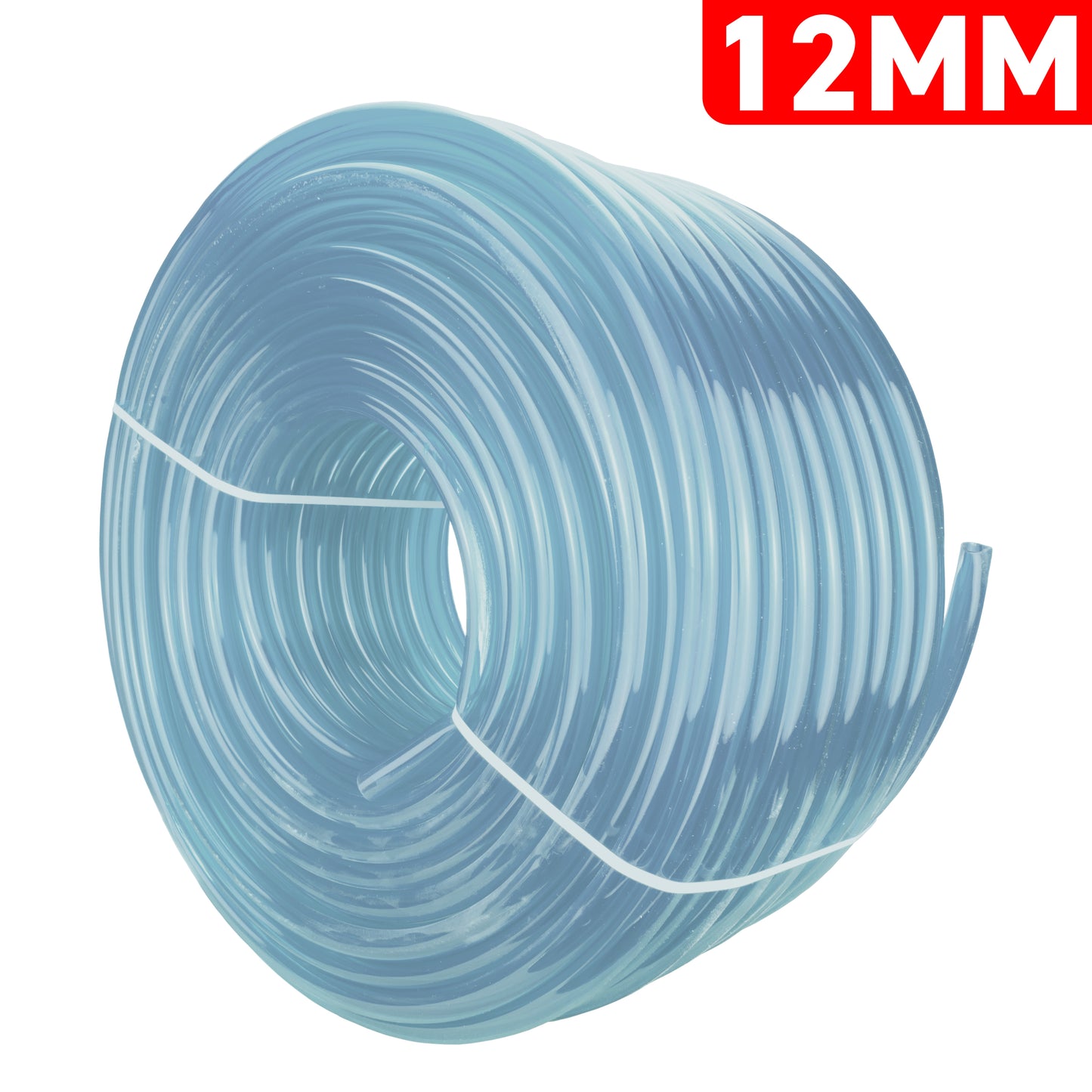 12mm x 15mm Clear PVC Tech Hose