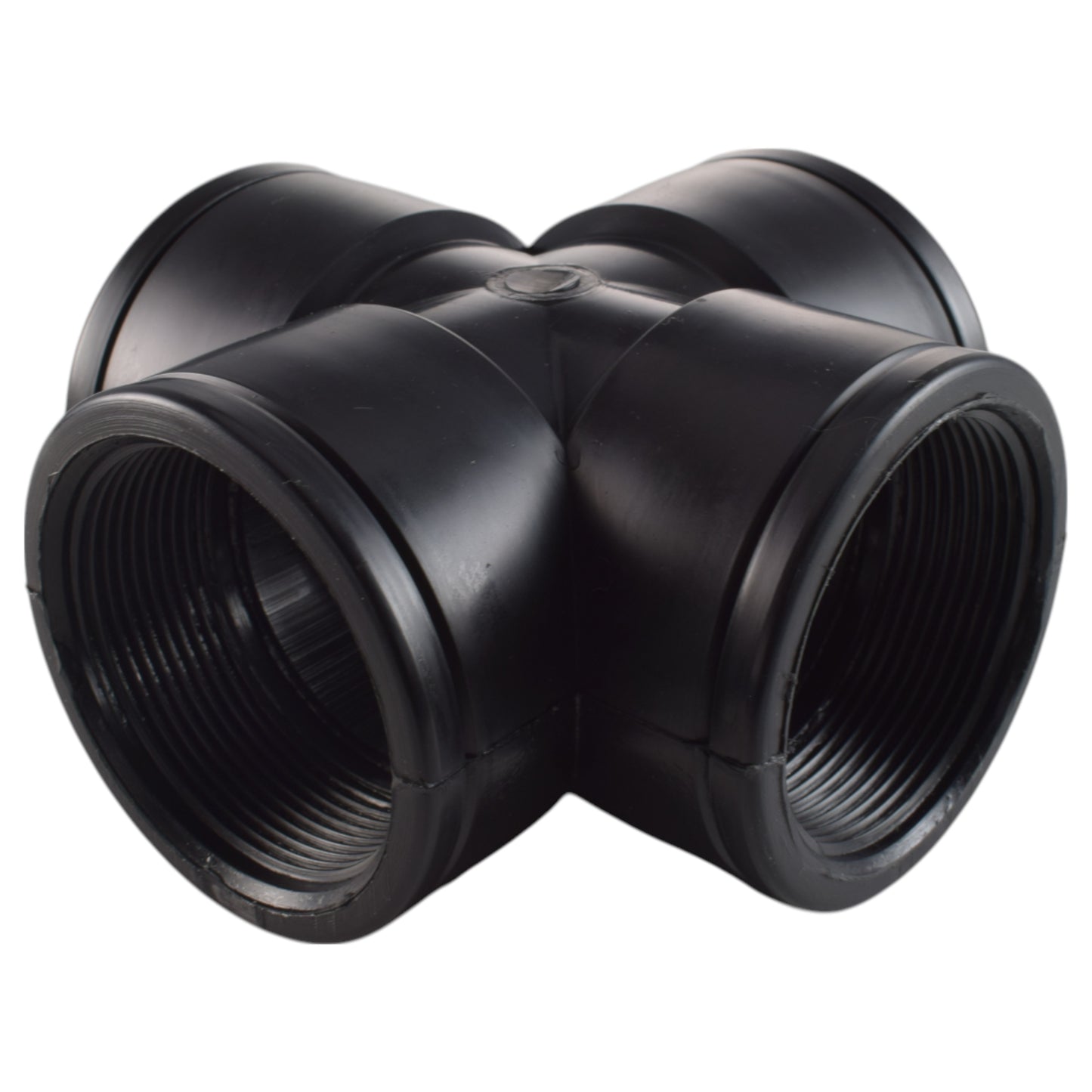 Polypropylene 4-way Female BSP Cross Splitter, 2"