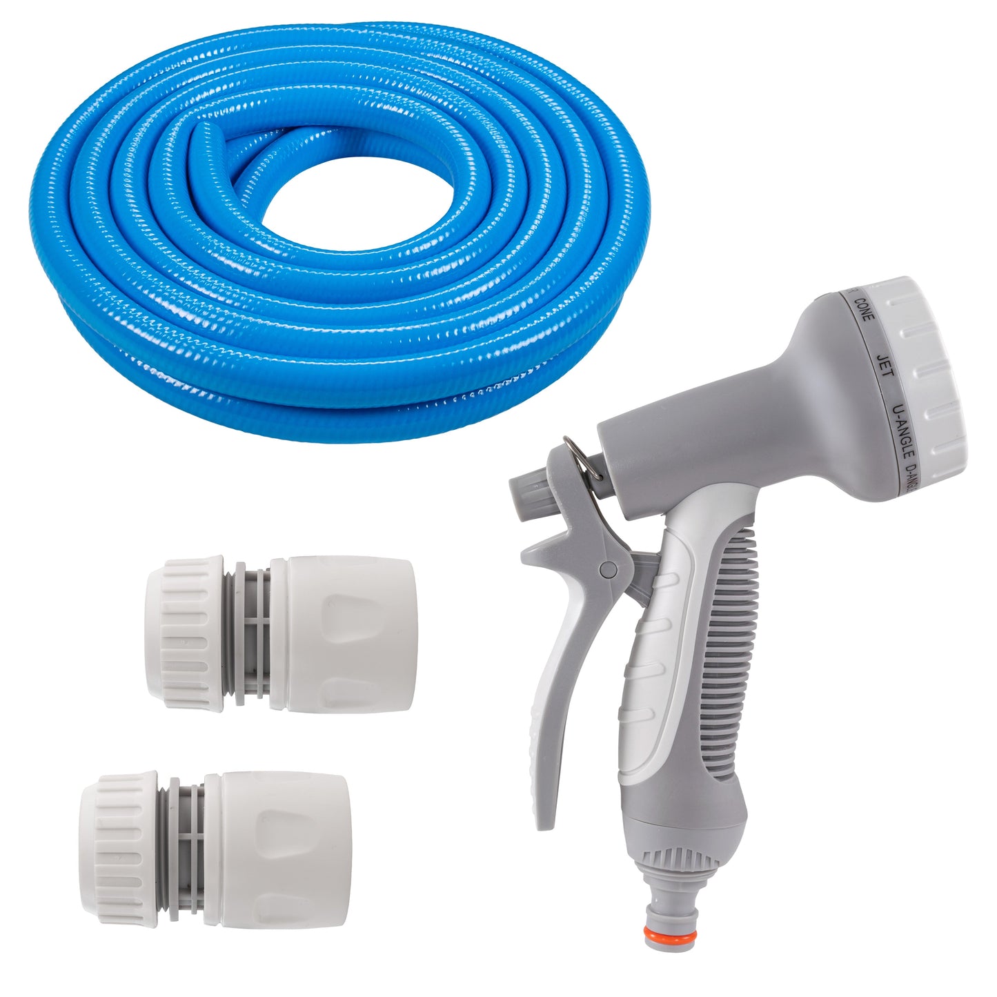 Dog Shower Wash Kit with Water Sprayer, Blue