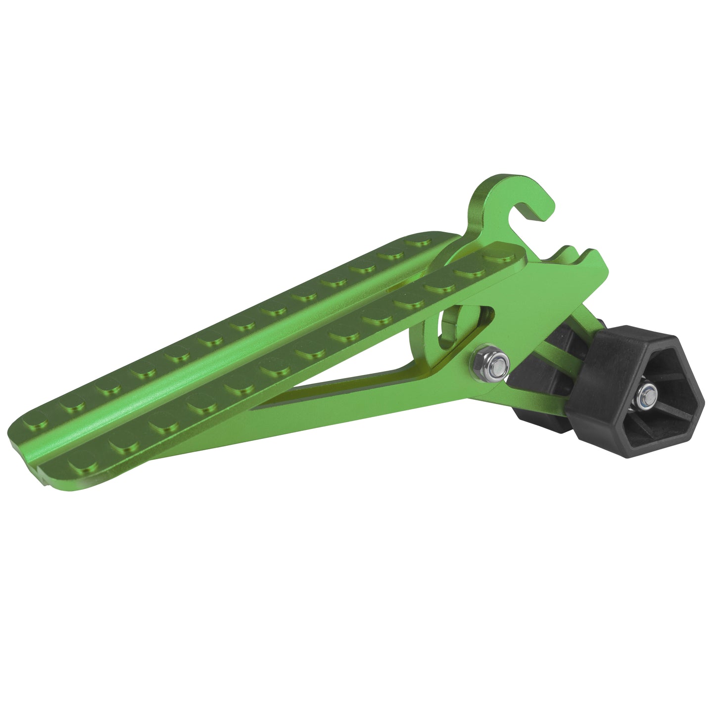 Type D Vehicle Car Door Step Up Ladder, Green