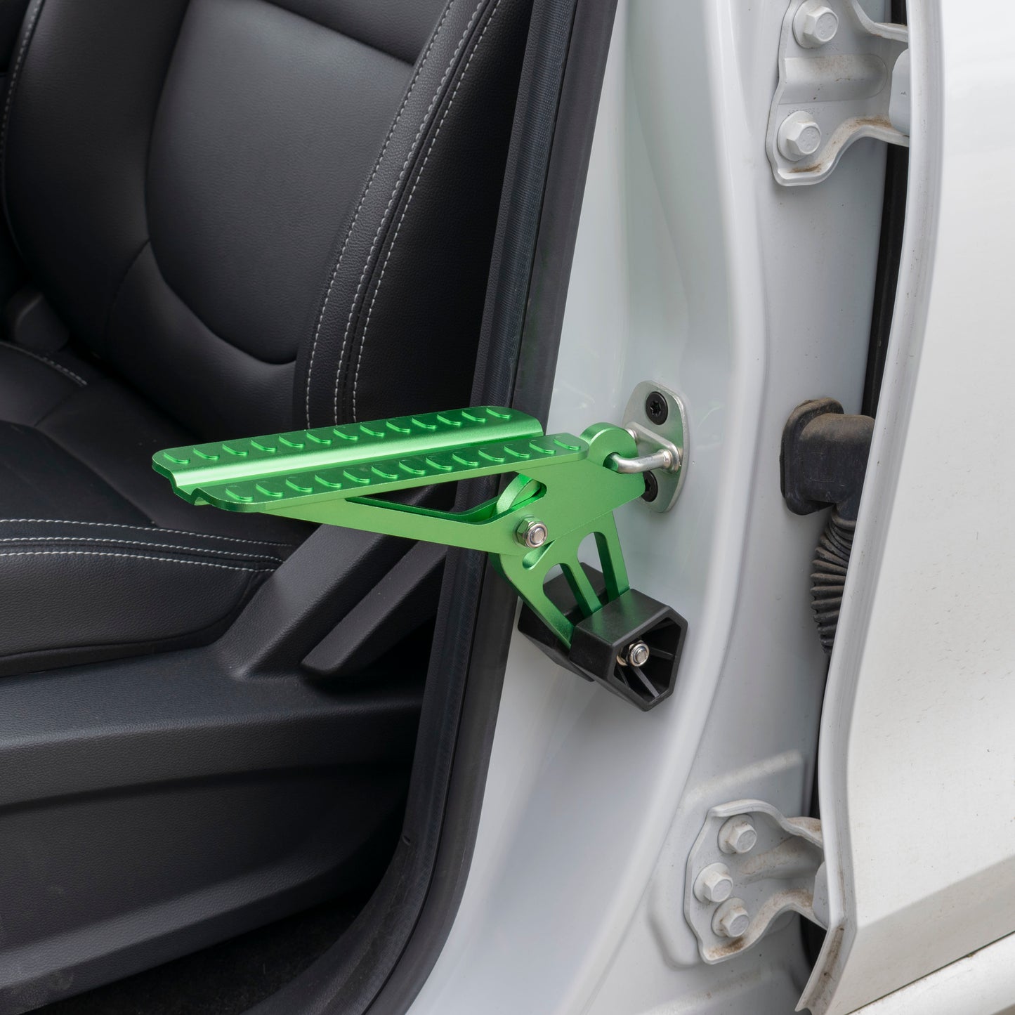 Type D Vehicle Car Door Step Up Ladder, Green