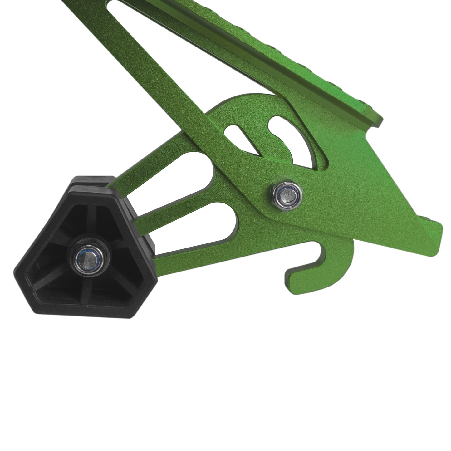 Type D Vehicle Car Door Step Up Ladder, Green
