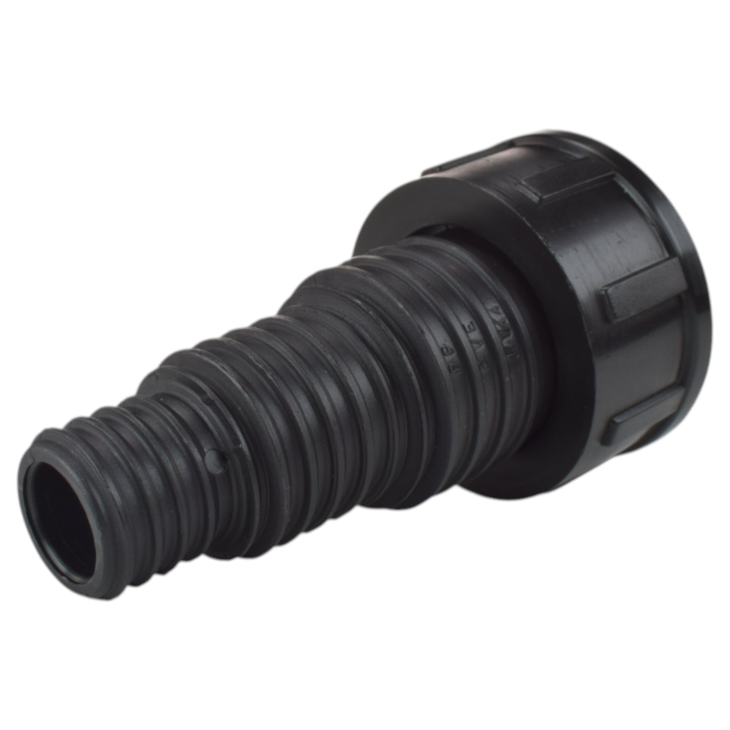 Stepped Barbed Connector for 20mm/ 25mm/ 32mm Hose, 1.25" BSPF