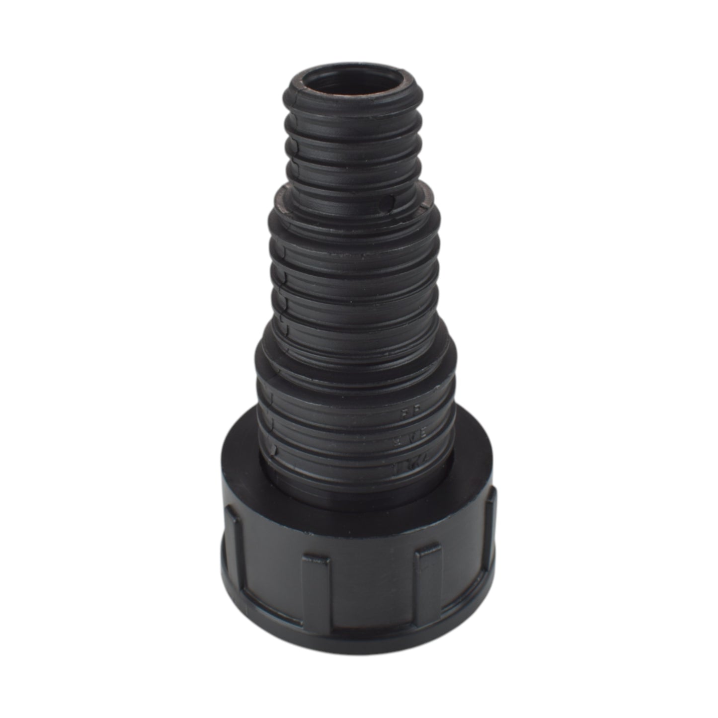 Stepped Barbed Connector for 20mm/ 25mm/ 32mm Hose, 1.25" BSPF