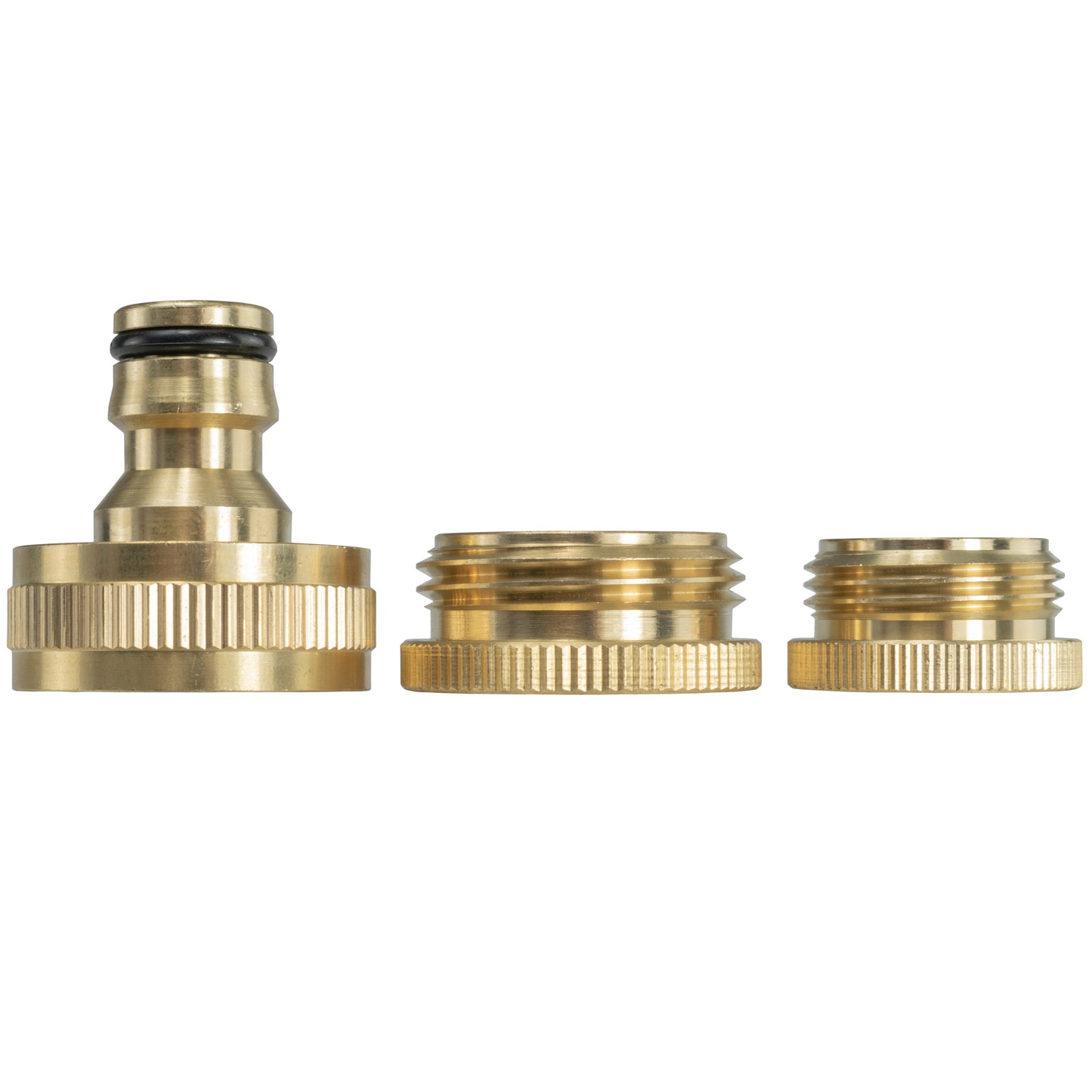 Female Tap Connector – 3/4” & 1/2” BSPF, Brass