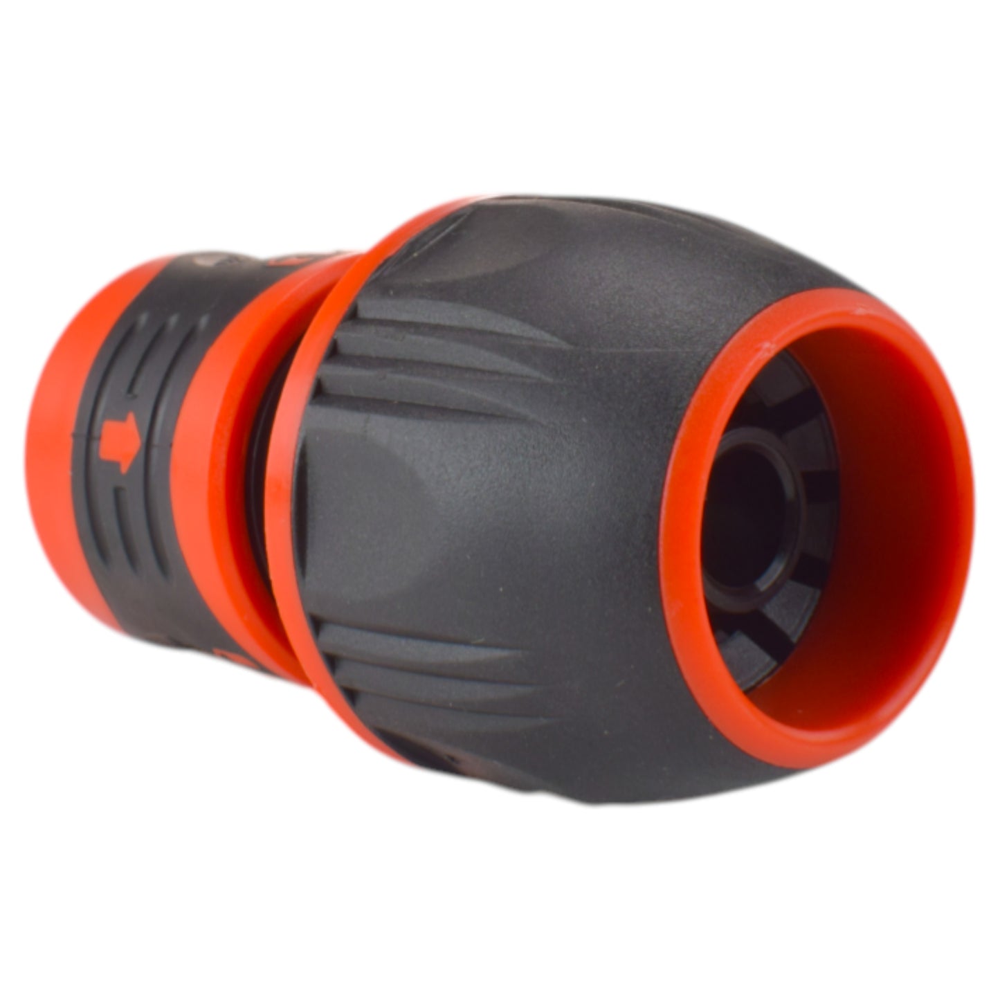 1/2" & 3/4" Female Hose Connector - Lockable Design, Black