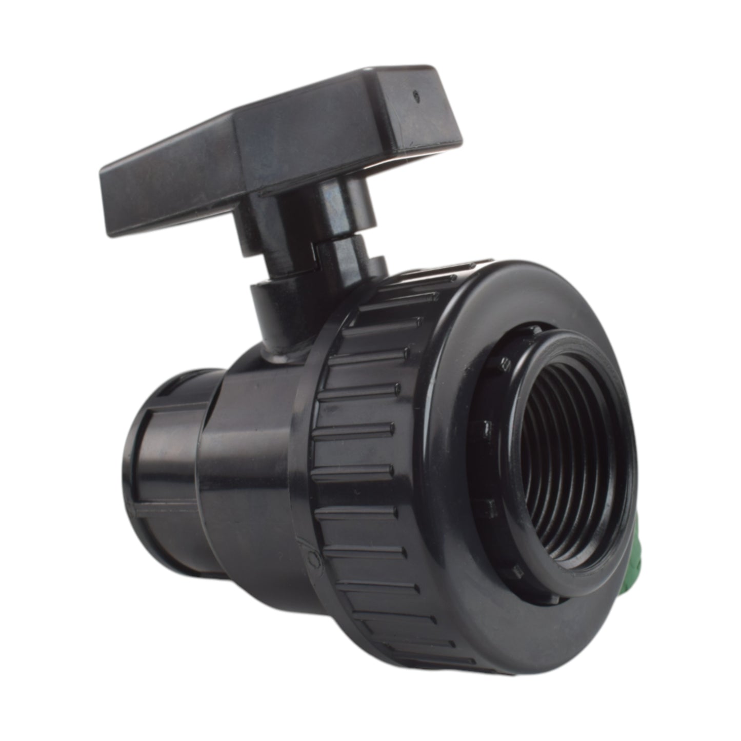 Polypropylene Single Union Female Ball Valve, 1.25"