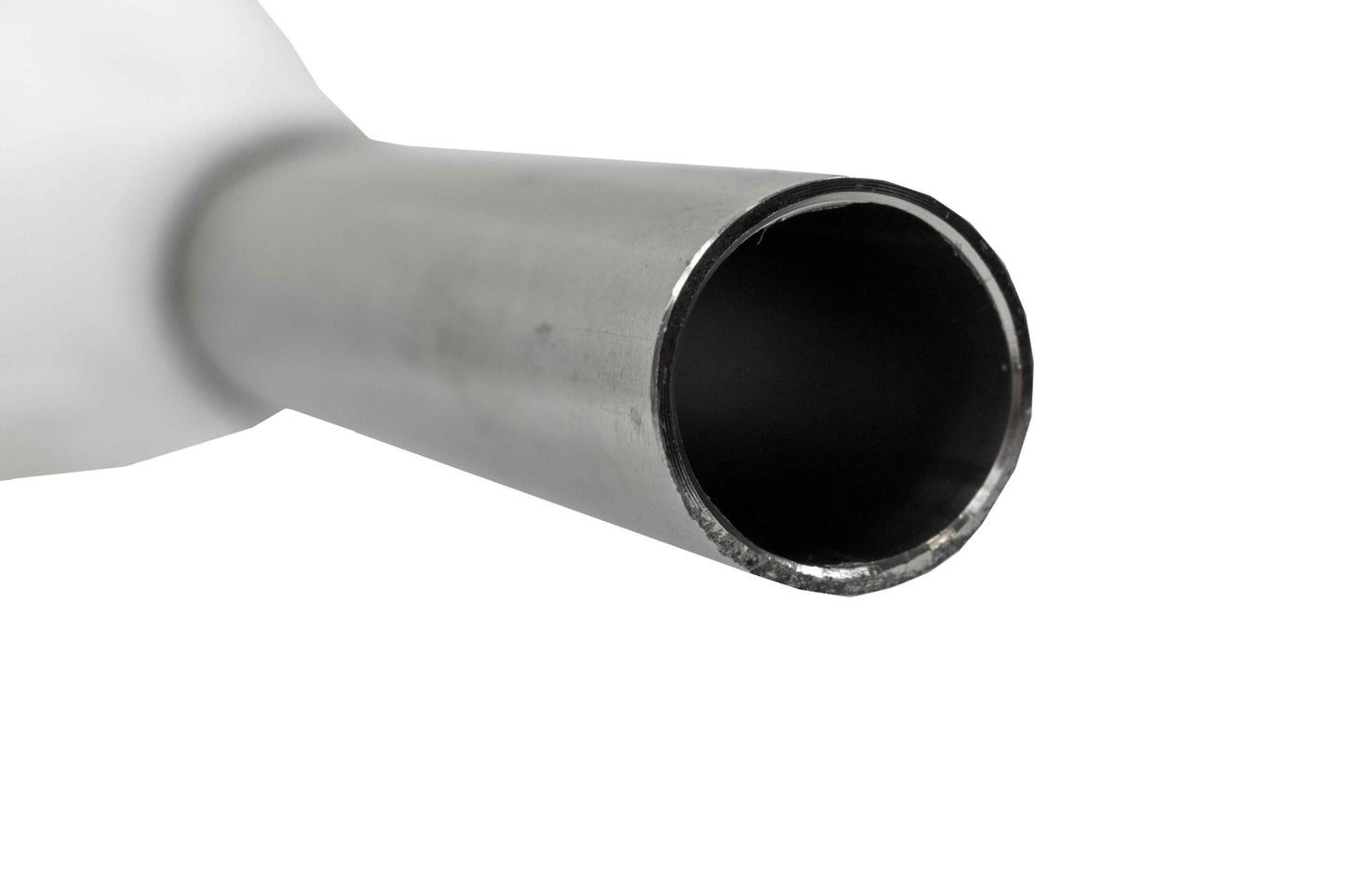 White Ad-Blue & Fuel Dispensing Nozzle for 1" Hose with Metal Tip