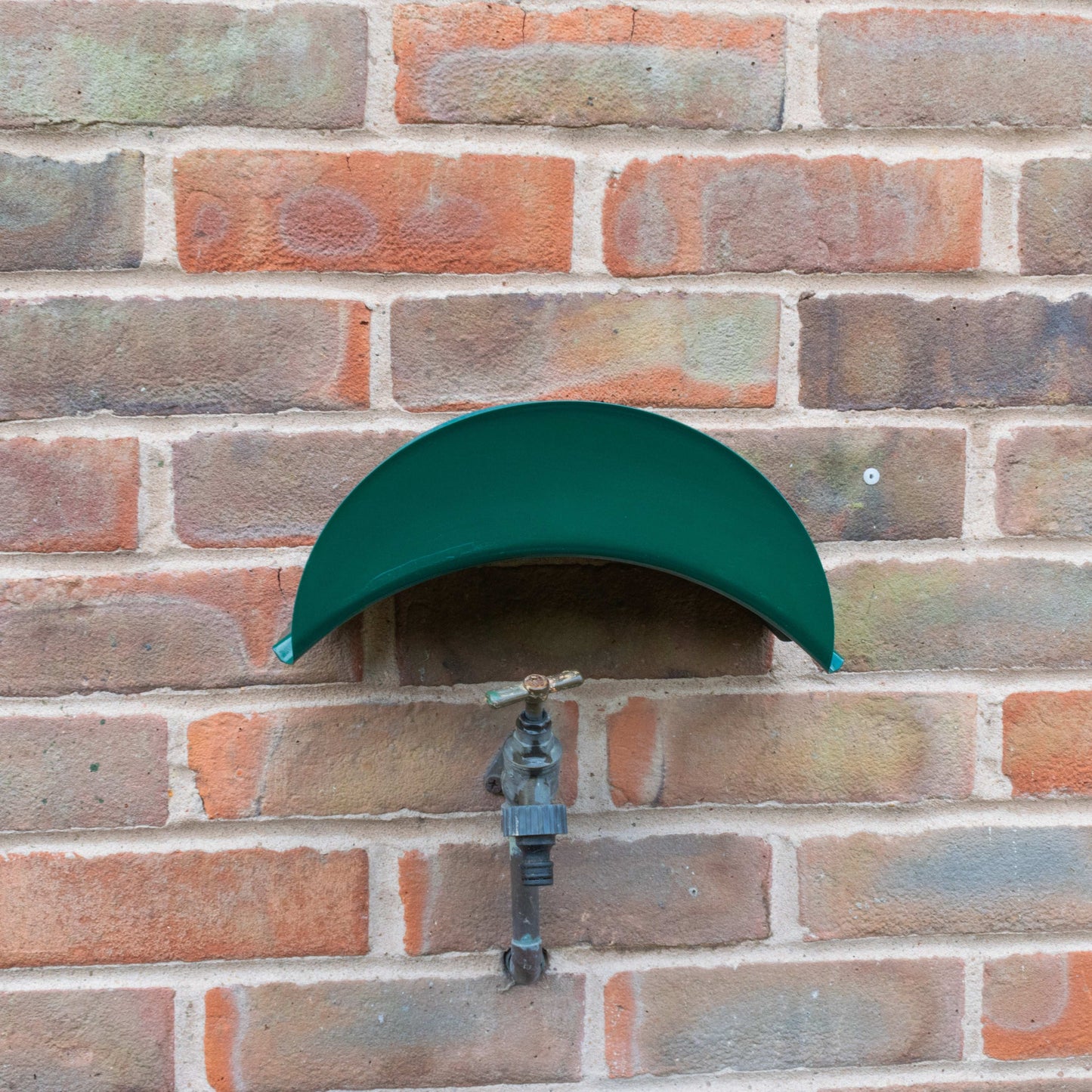 Green Metal Hose Hanger