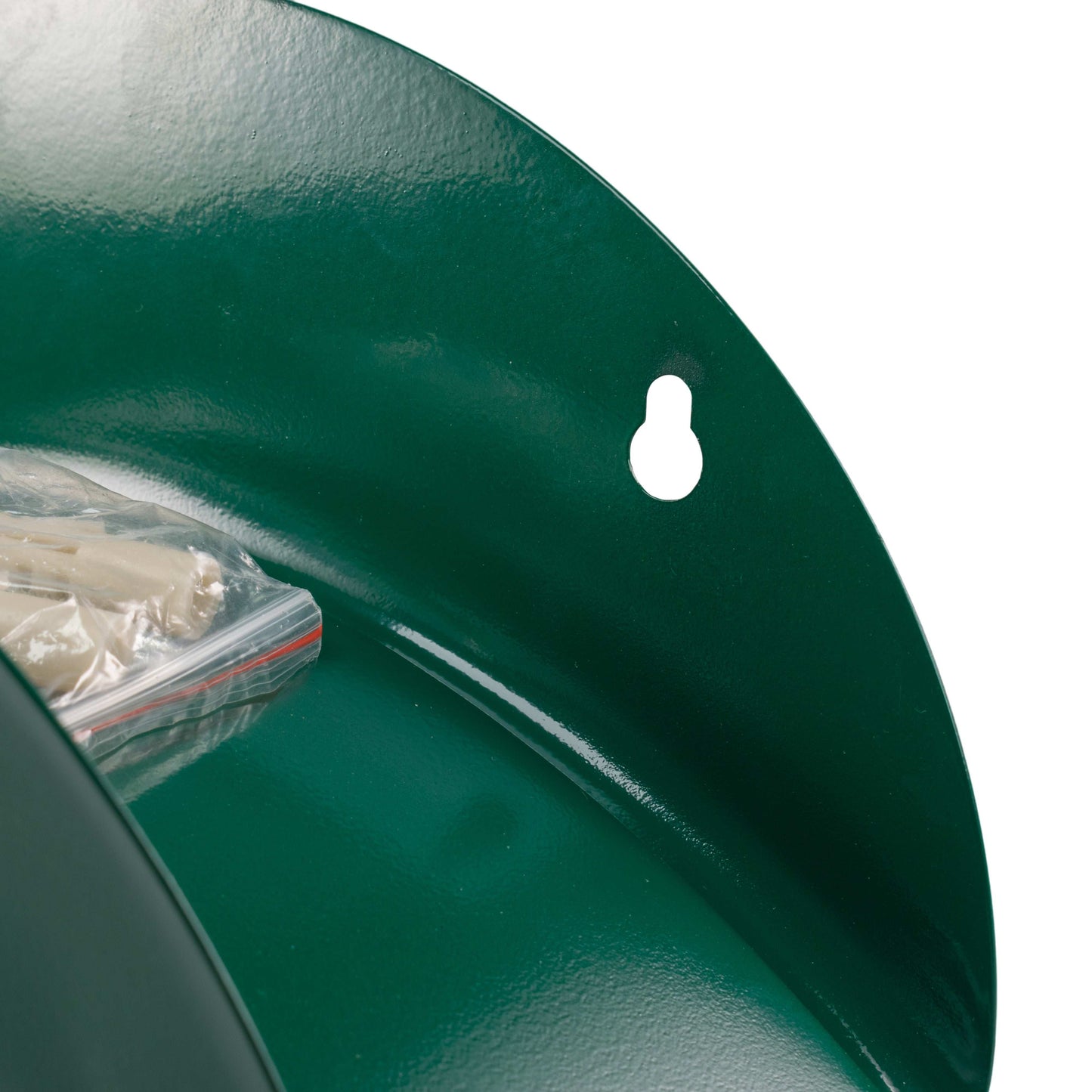 Green Metal Hose Hanger