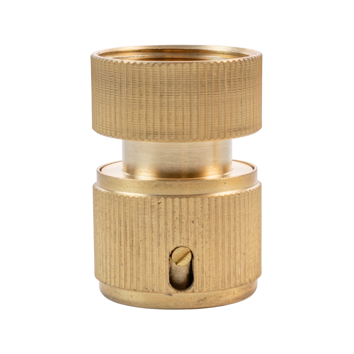 Female Hose Connector with 3/4" BSPF Thread, Brass