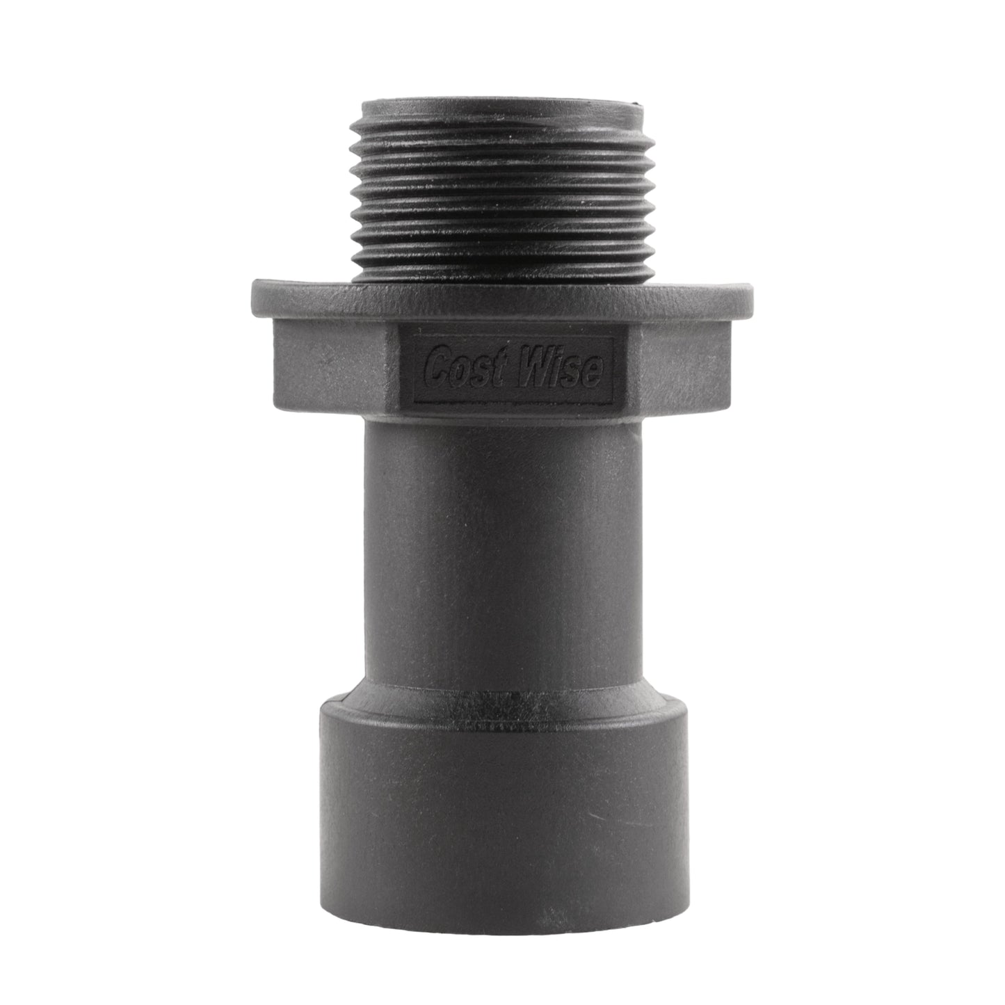 Male to Female Extended Water Butt Tank Adapter, 3/4"