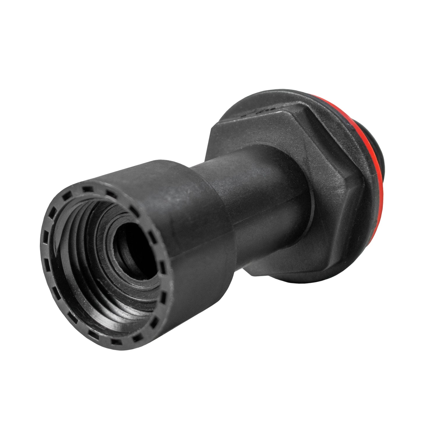 Male to Female Extended Water Butt Tank Adapter, 3/4"