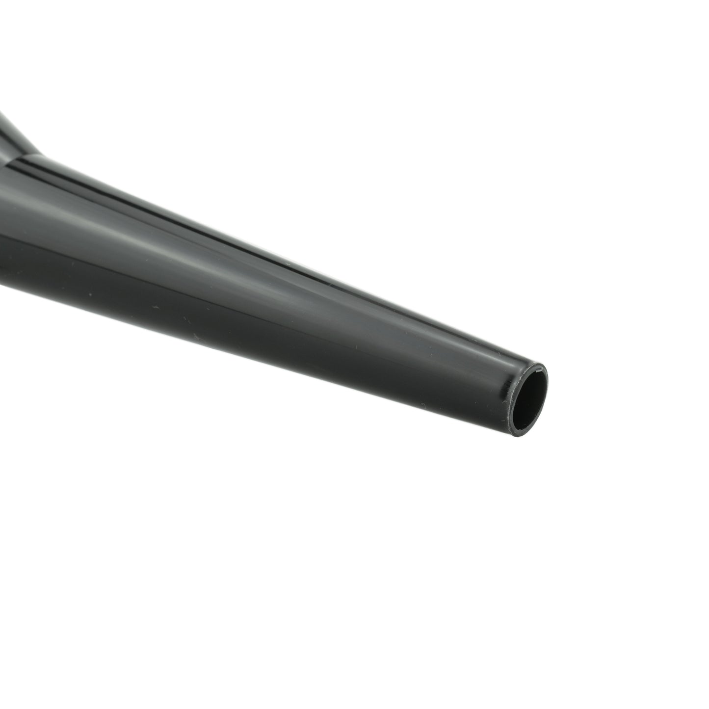 Small Vehicle Funnel with Angled Mouth, Black