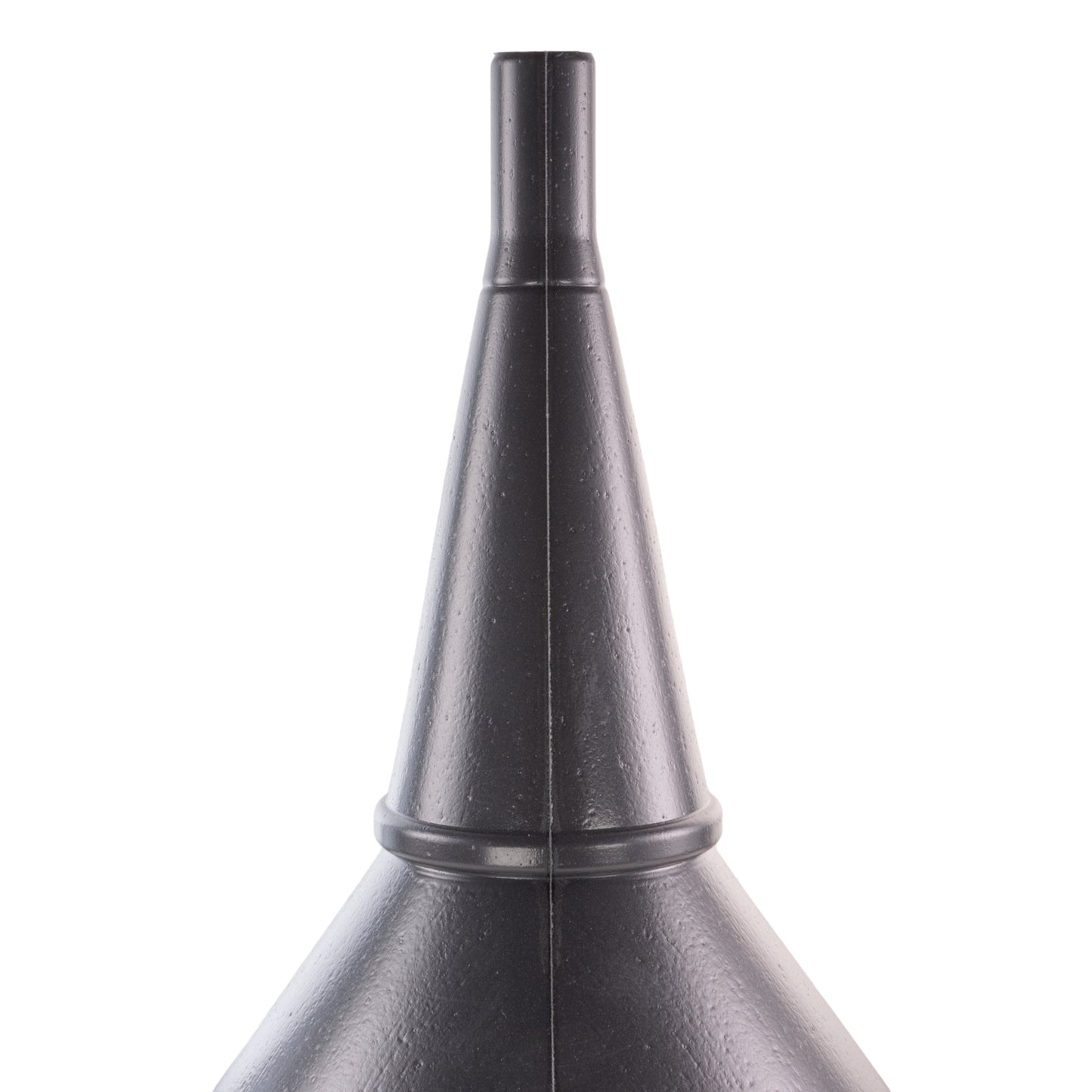 21cm Wide Mouthed Fuel Funnel with Straight Spout, Grey