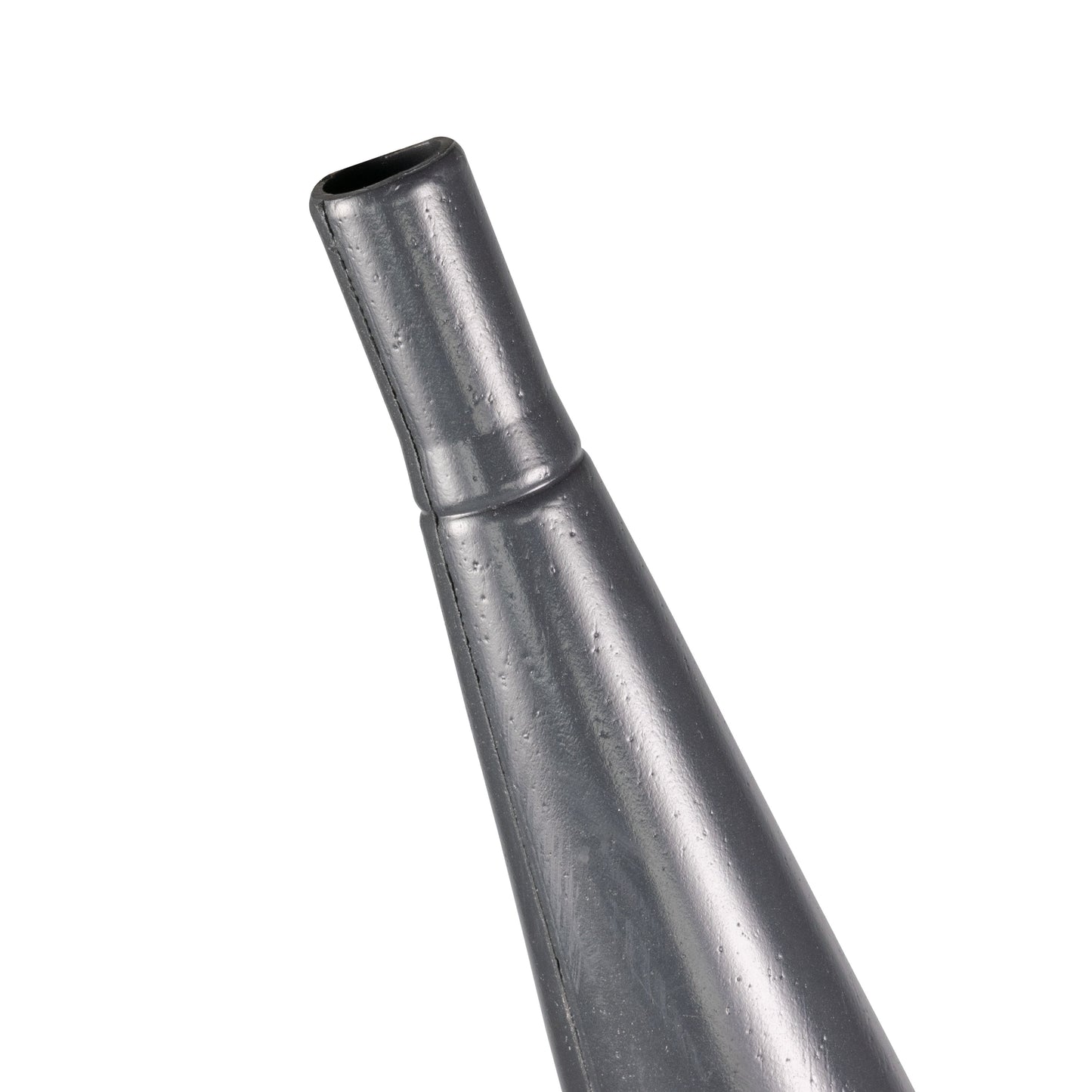 21cm Wide Mouthed Fuel Funnel with Angled Spout, Grey