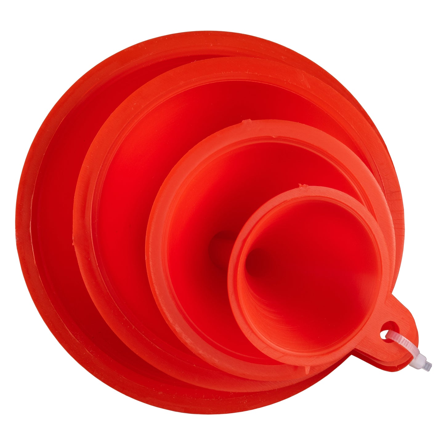 Pack of 4 Nested Home & Vehicle Funnels, Red