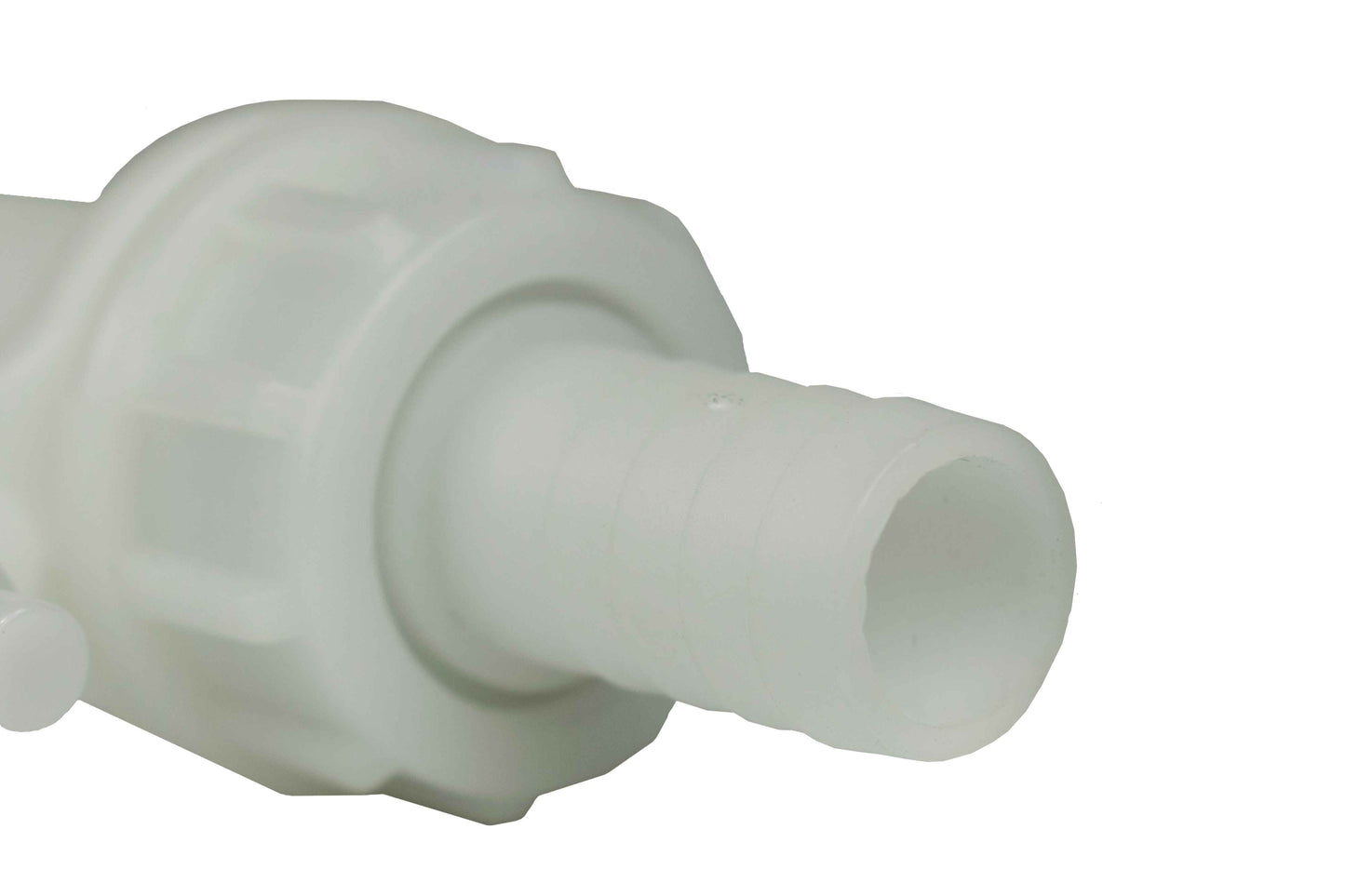 White Fuel Dispensing Nozzle for 1" Hose with 25mm Outlet